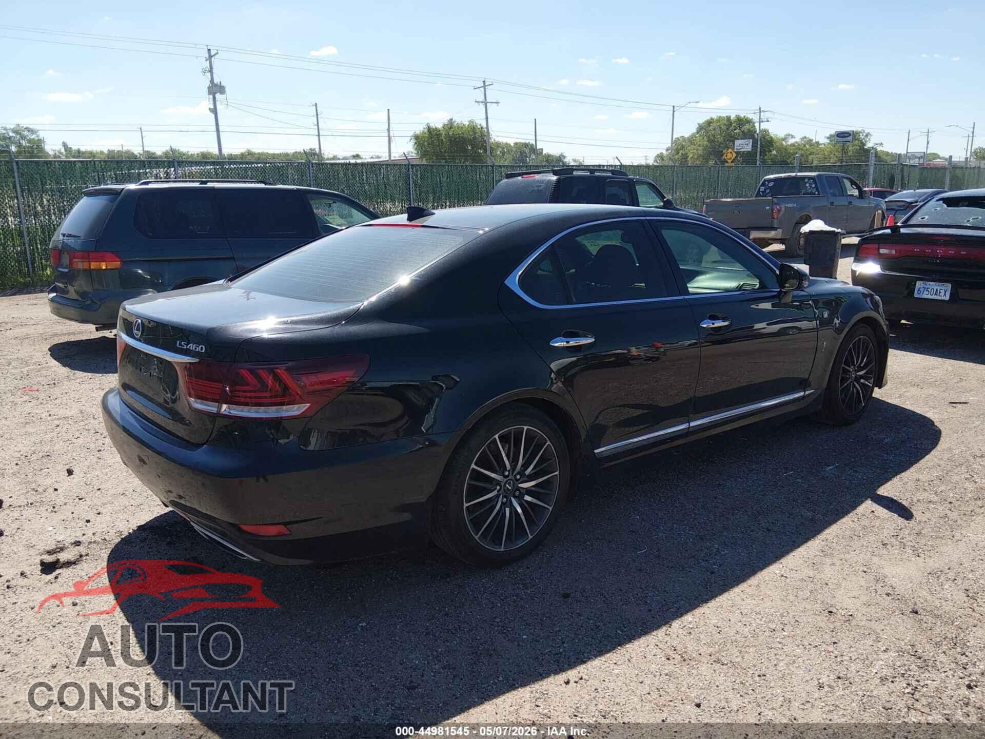 LEXUS LS 460 2014 - JTHBL5EF9E5127722