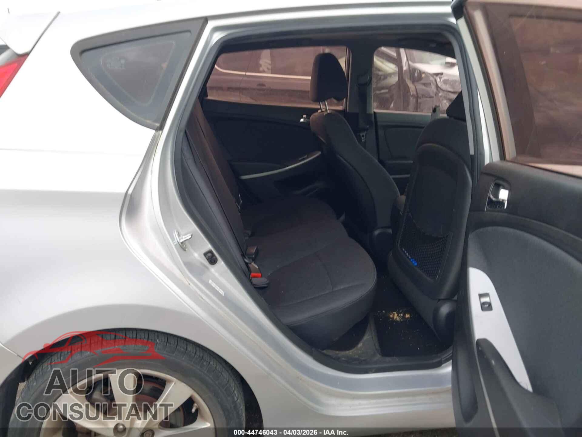 HYUNDAI ACCENT 2014 - KMHCU5AE5EU159780
