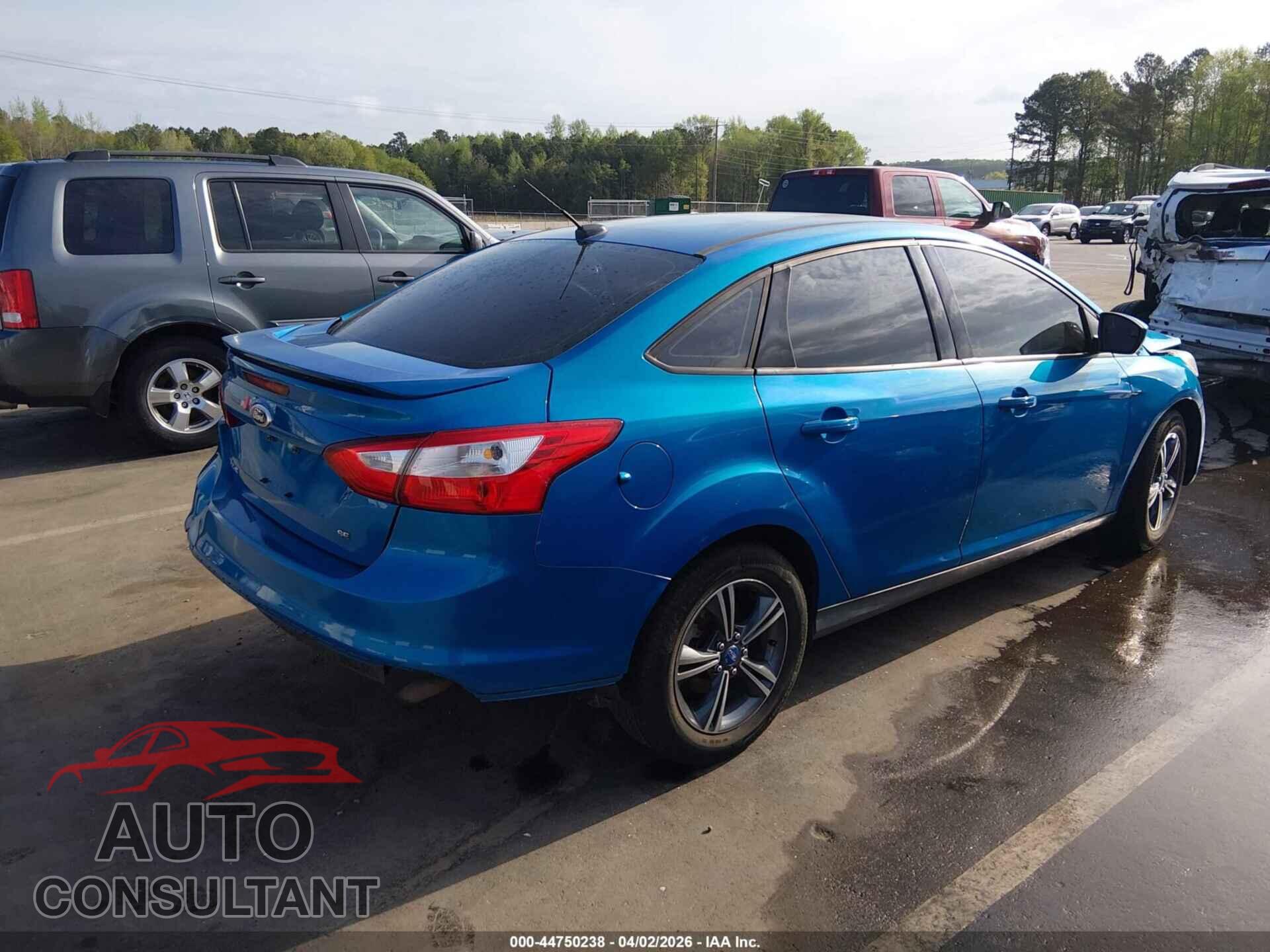 FORD FOCUS 2012 - 1FAHP3F26CL258007