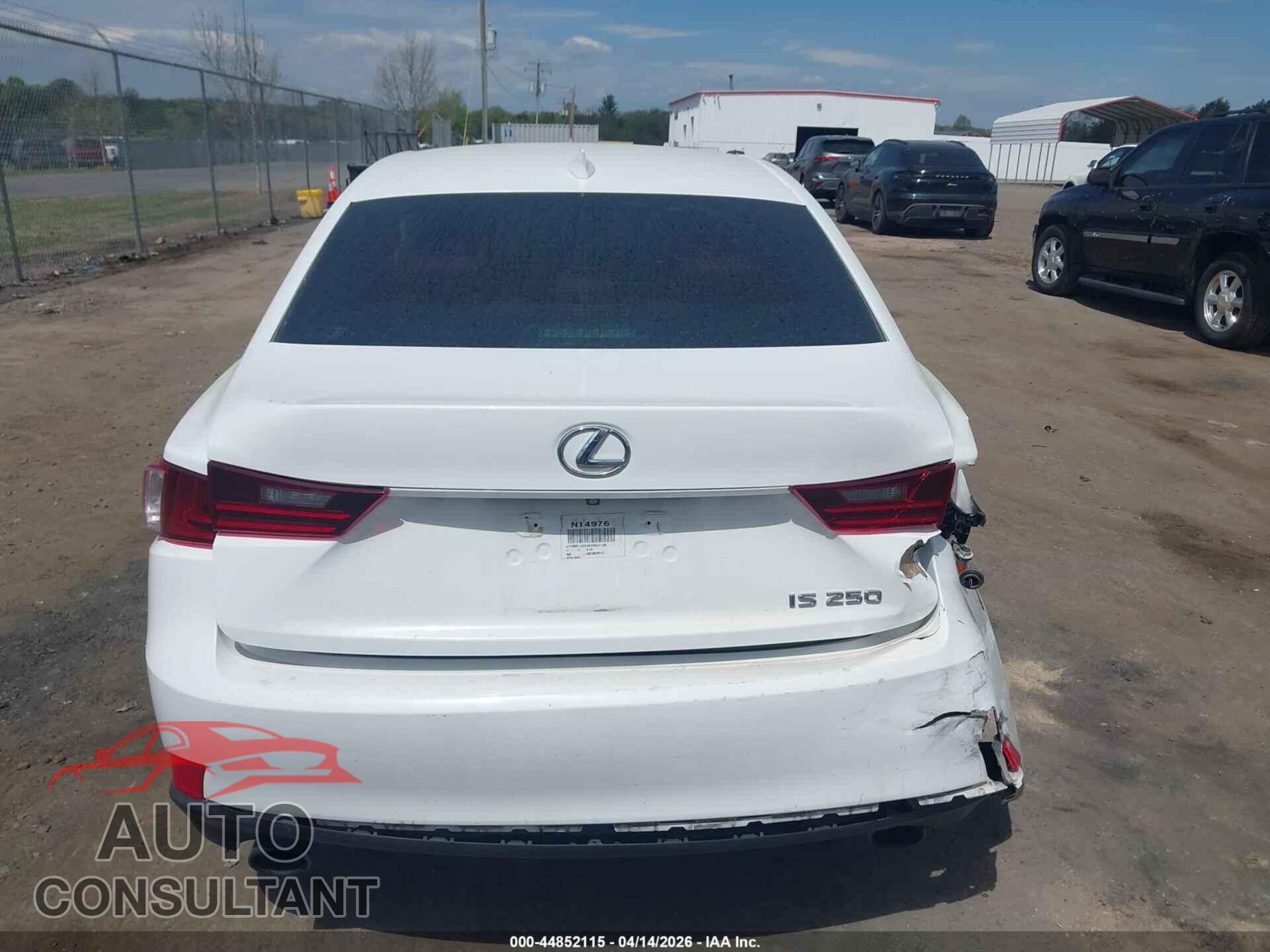 LEXUS IS 250 2014 - JTHBF1D24E5034136