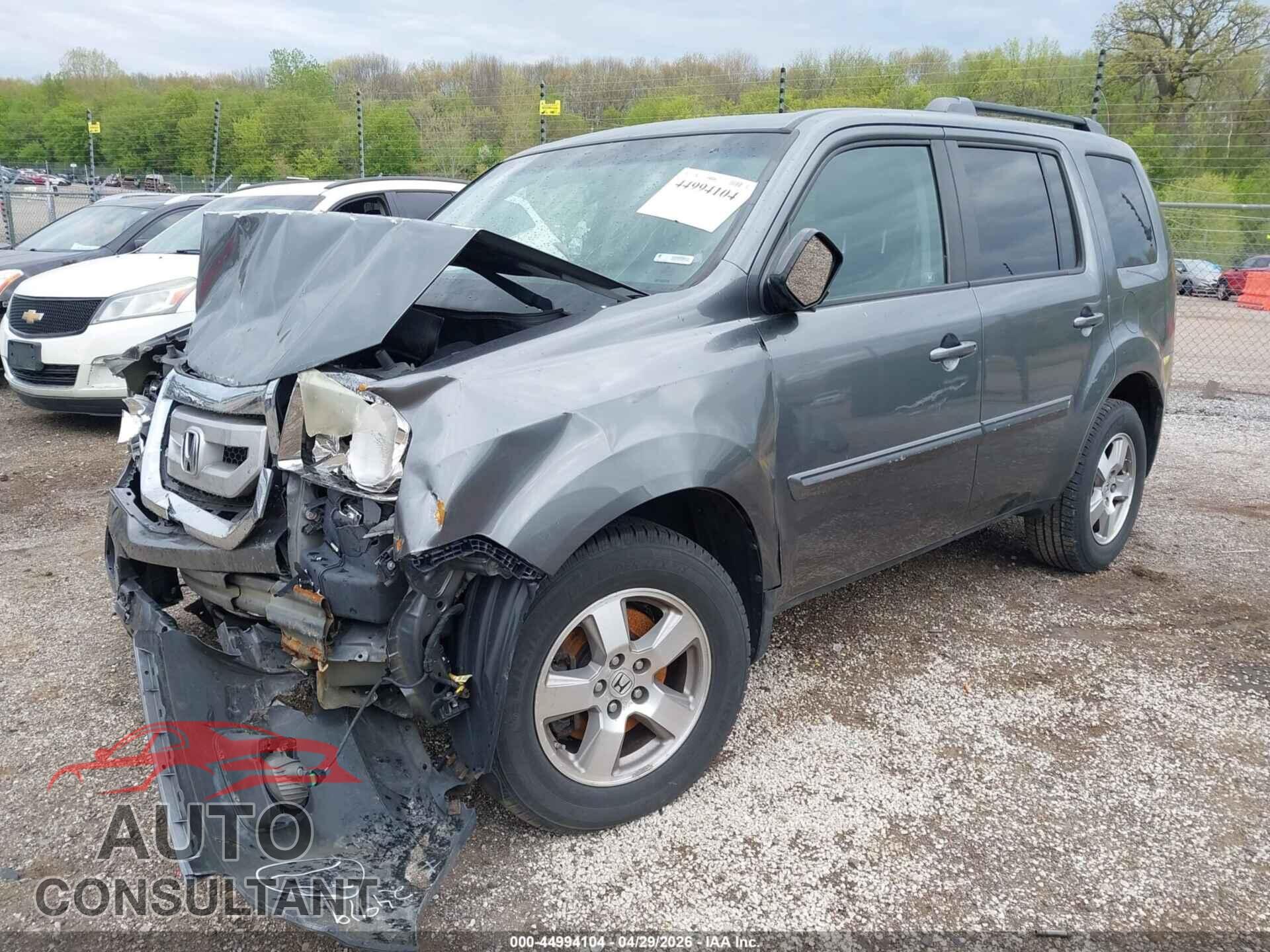 HONDA PILOT 2011 - 5FNYF4H54BB017770
