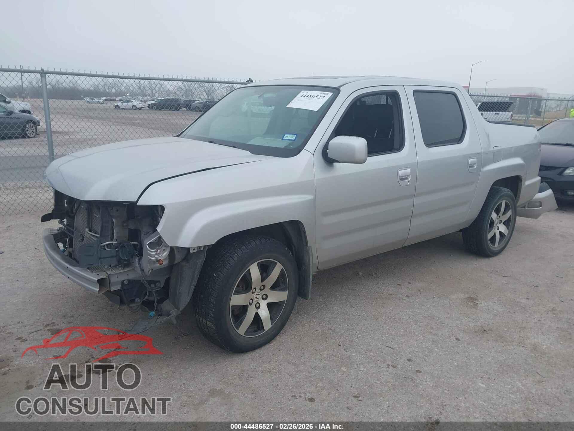 HONDA RIDGELINE 2014 - 5FPYK1F69EB009956