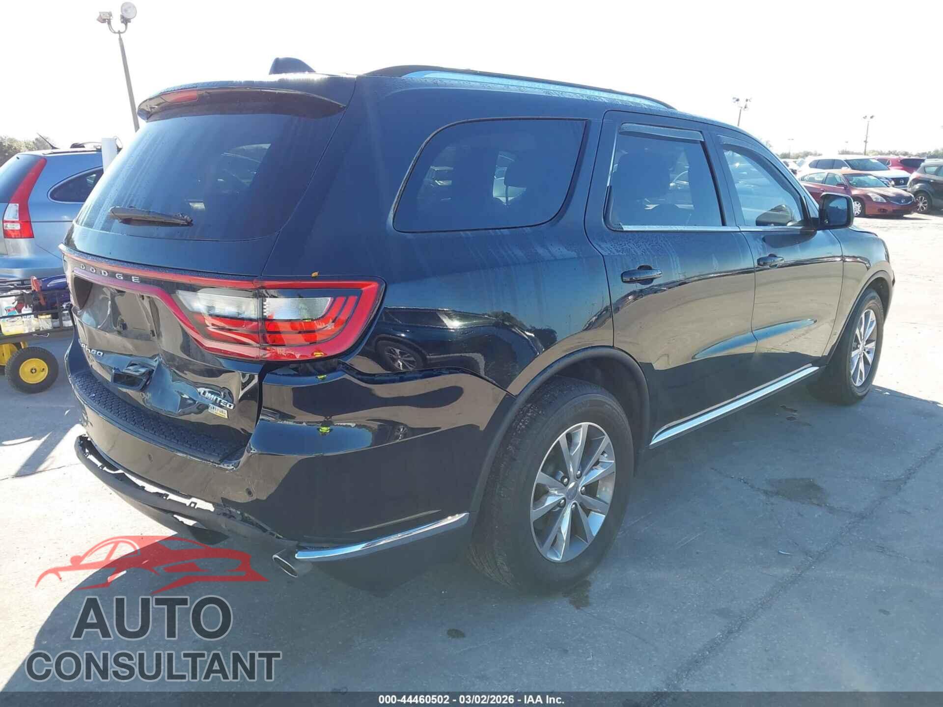 DODGE DURANGO 2015 - 1C4RDHDG9FC781769