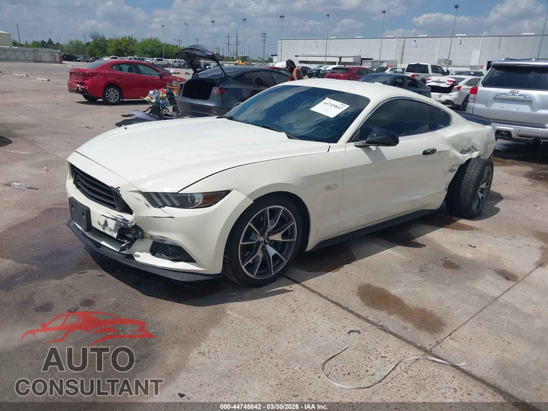 FORD MUSTANG 2015 - 1FA6P8RF9F5500641