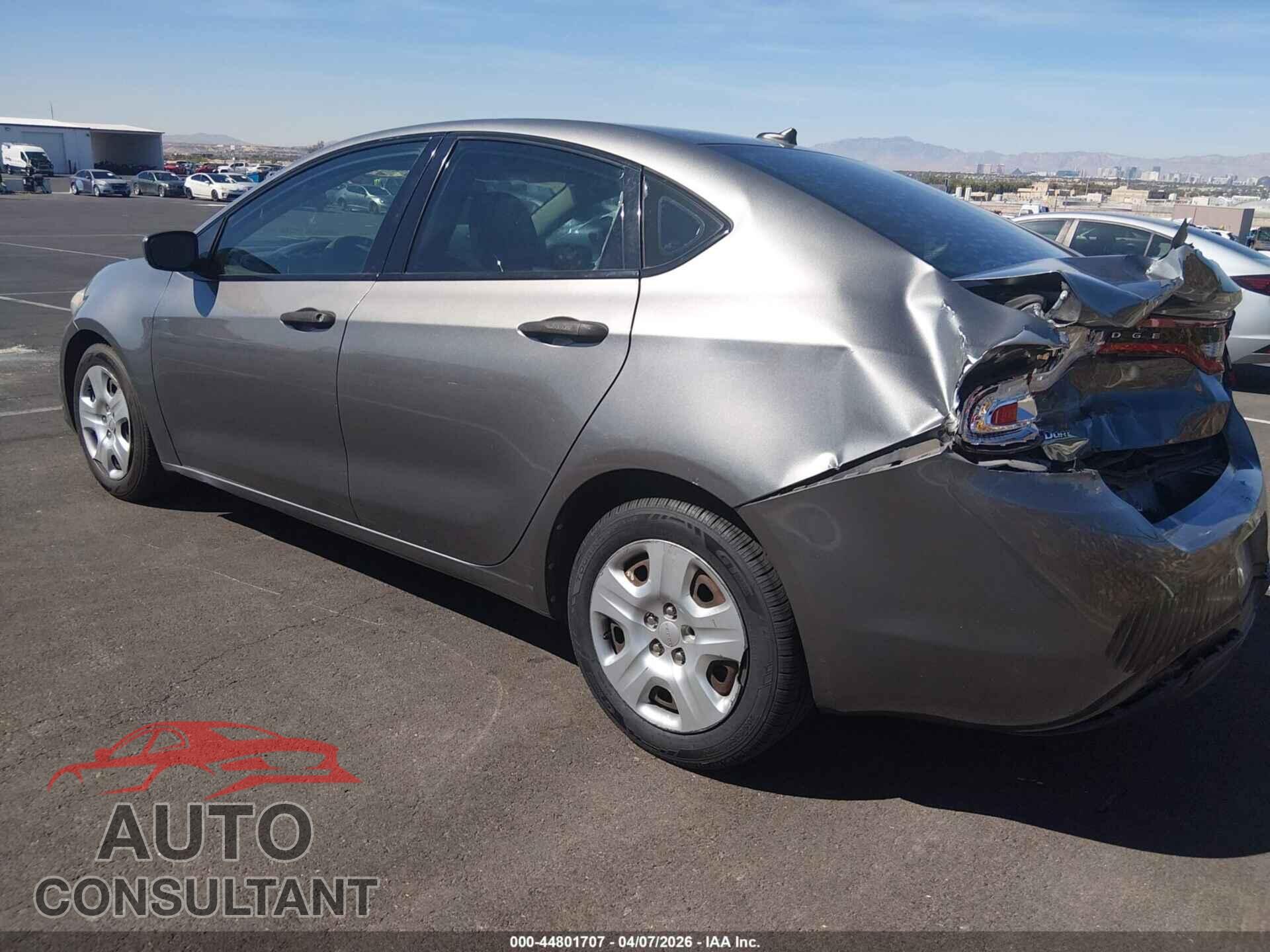 DODGE DART 2013 - 1C3CDFAA7DD224204