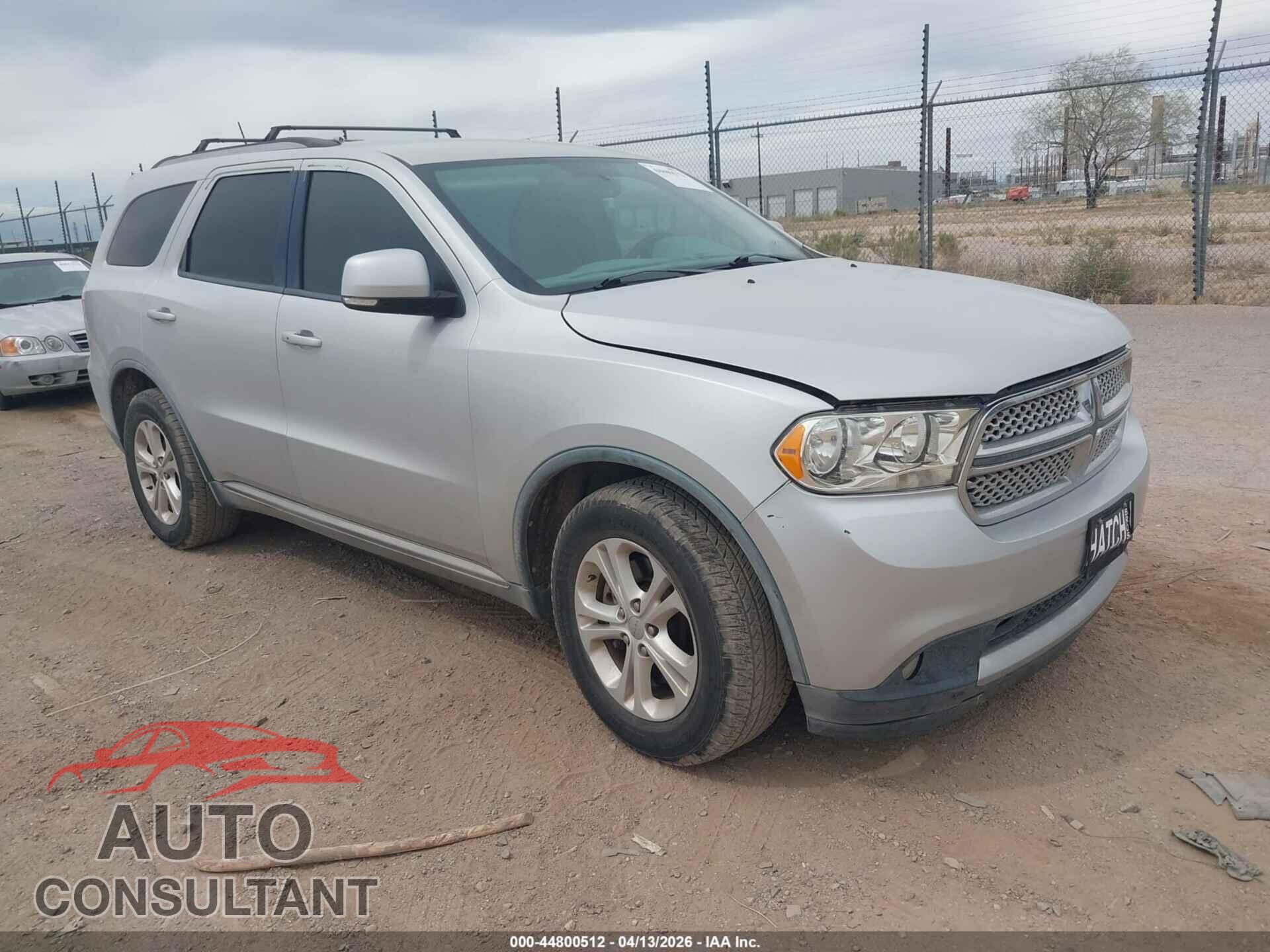 DODGE DURANGO 2011 - 1D4SE4GTXBC624104