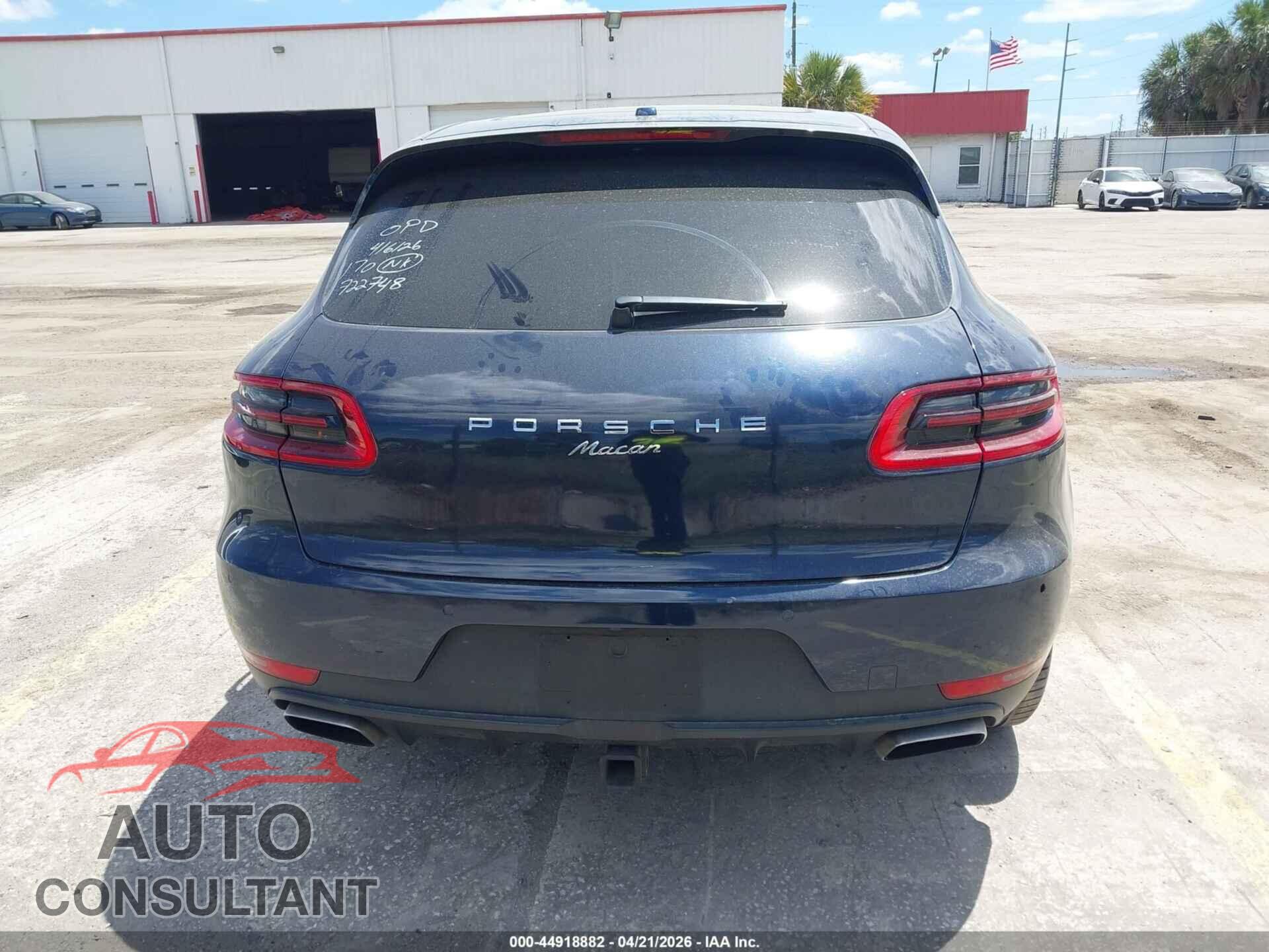 PORSCHE MACAN 2017 - WP1AA2A54HLB04328