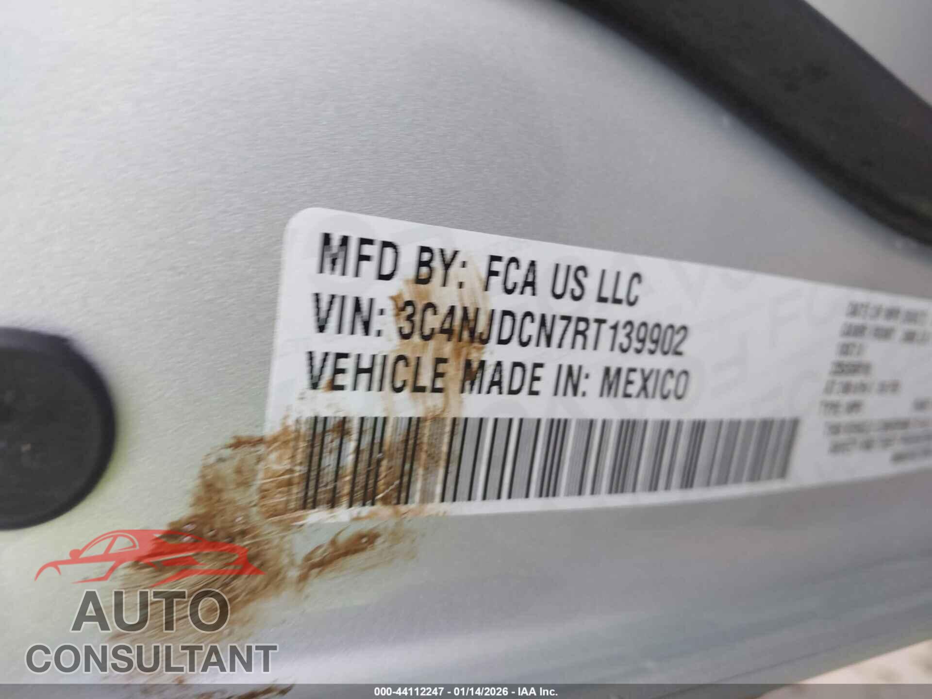 JEEP COMPASS 2024 - 3C4NJDCN7RT139902