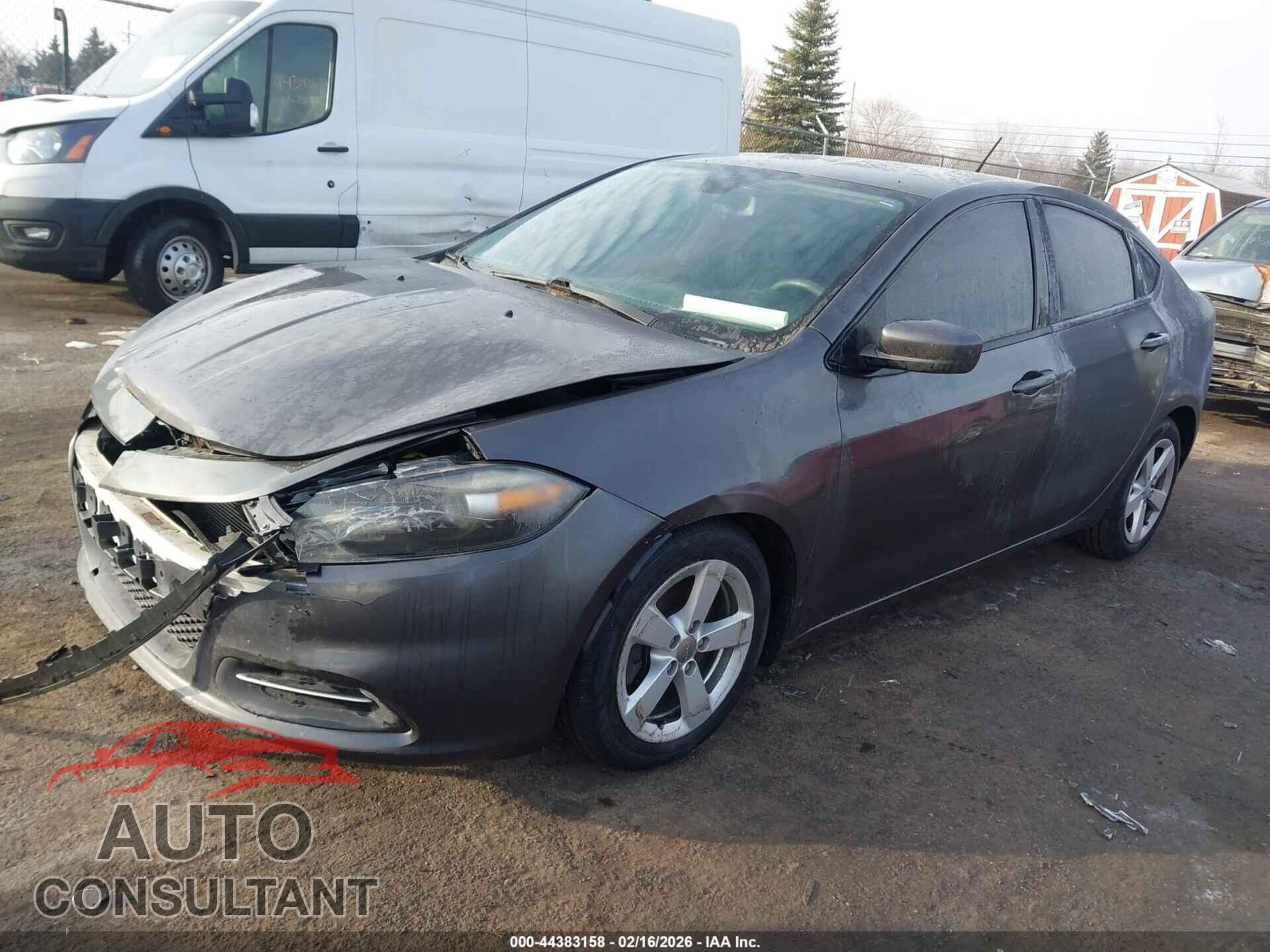 DODGE DART 2015 - 1C3CDFBB0FD265123
