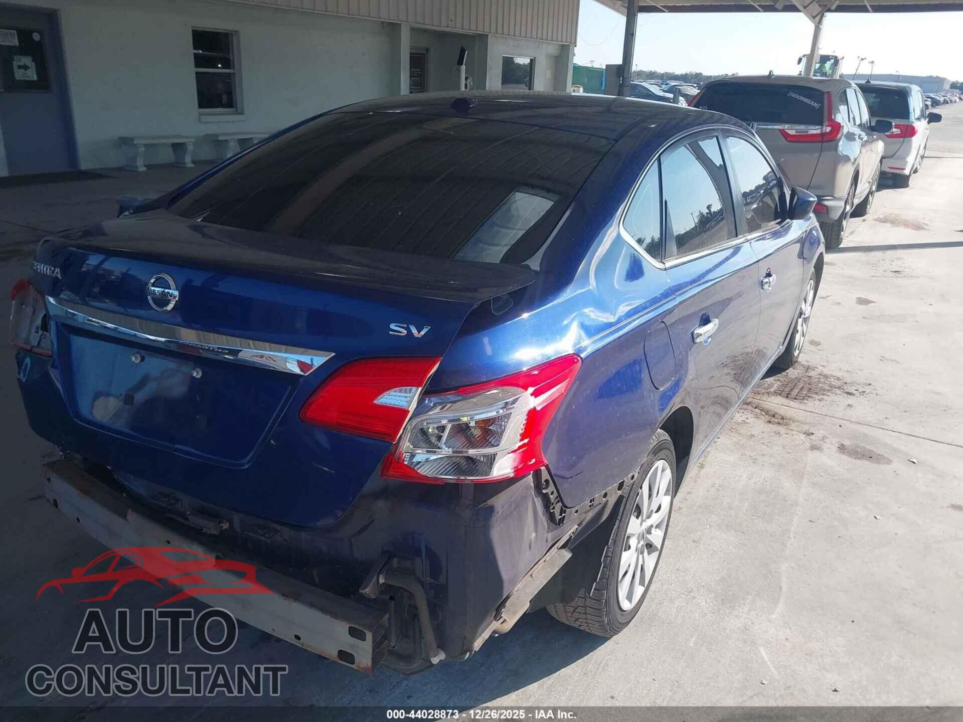 NISSAN SENTRA 2017 - 3N1AB7AP3HL670372