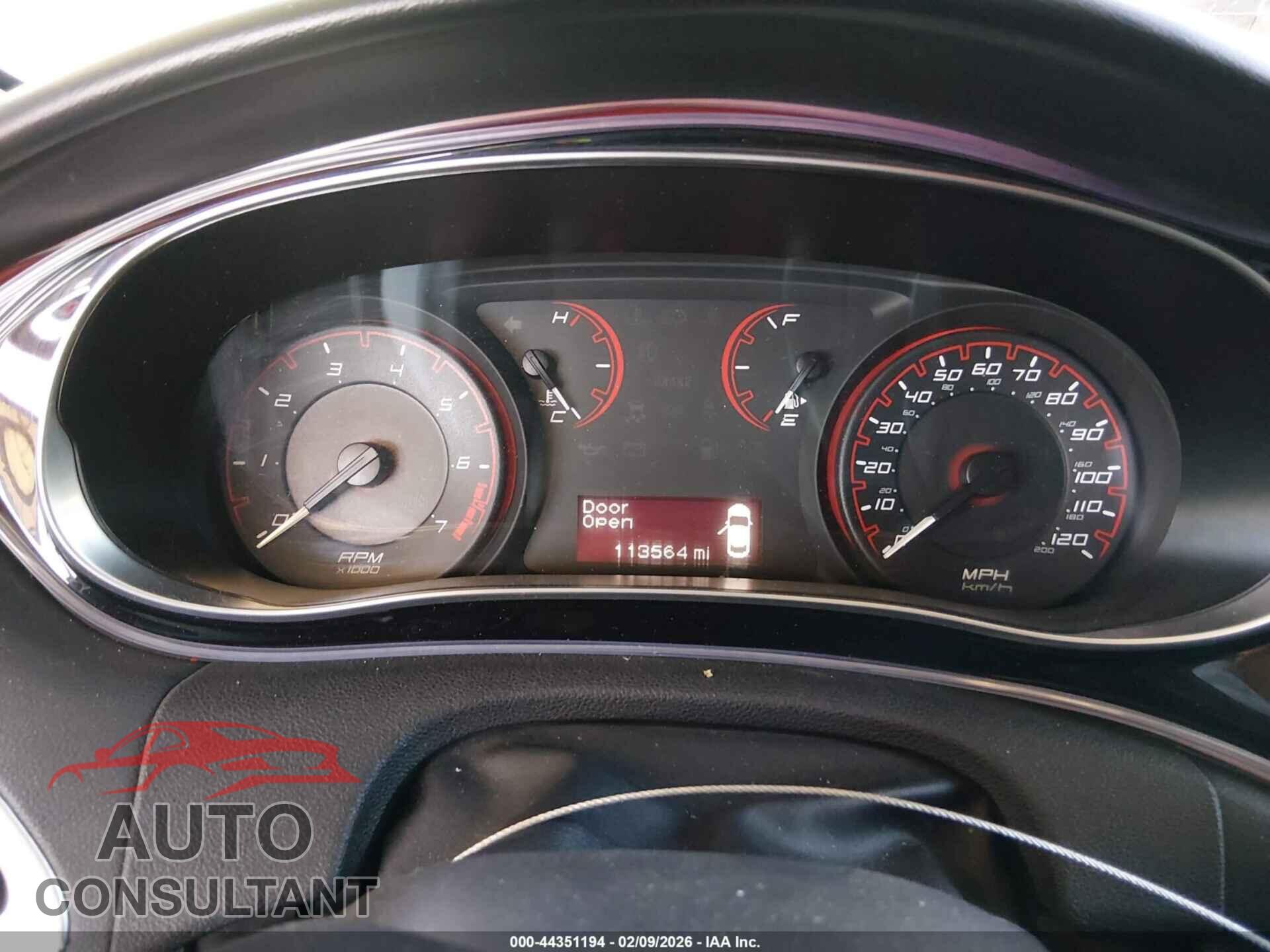 DODGE DART 2015 - 1C3CDFBB2FD352103