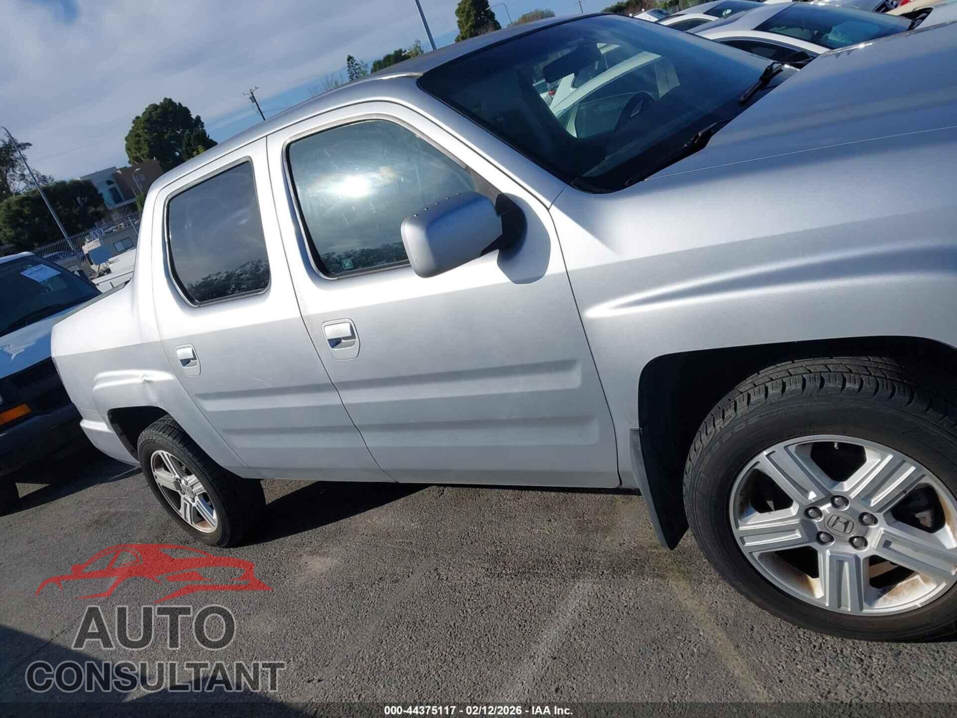 HONDA RIDGELINE 2011 - 5FPYK1F55BB009410