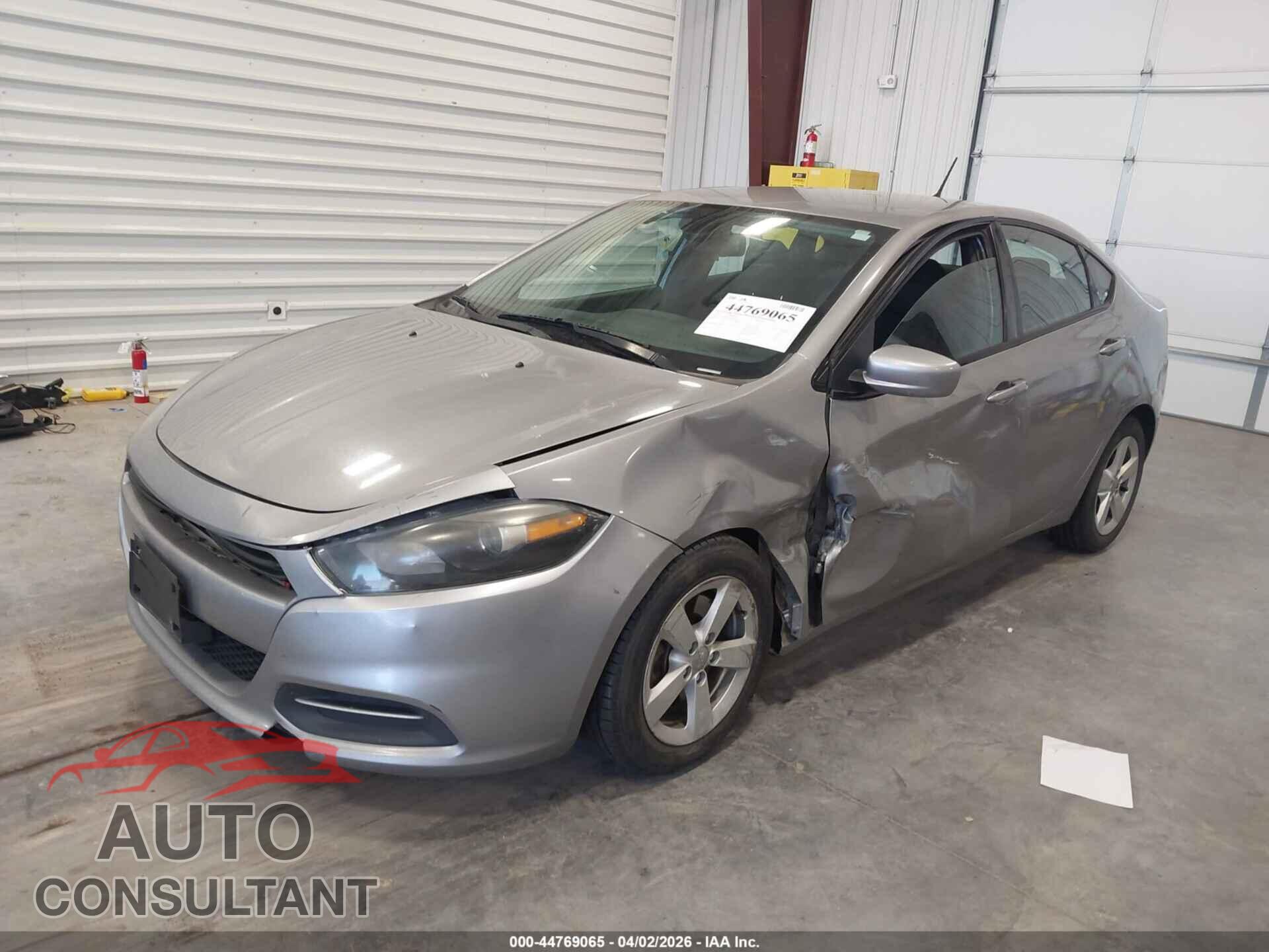 DODGE DART 2016 - 1C3CDFBB4GD550862