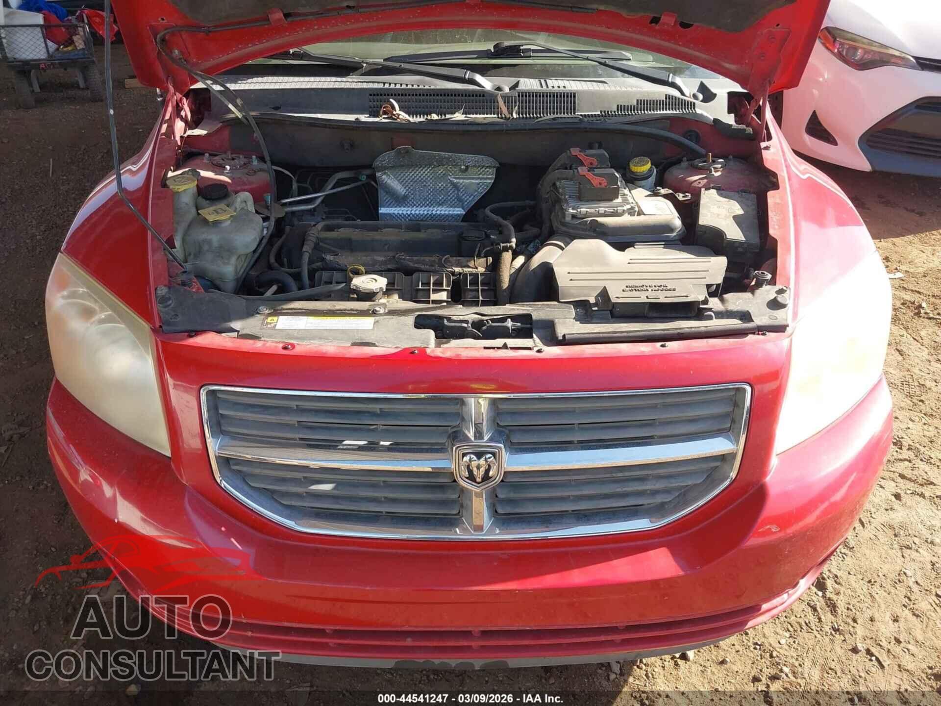 DODGE CALIBER 2012 - 1C3CDWDAXCD527794