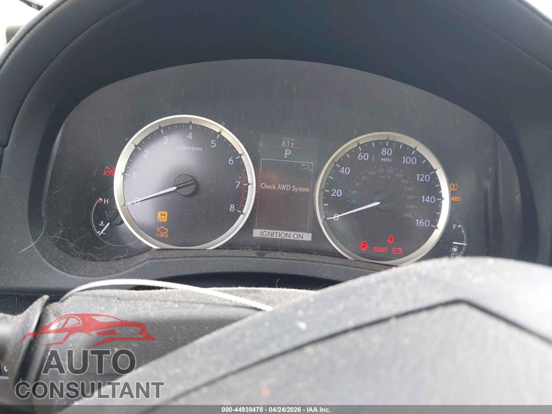LEXUS IS 250 2015 - JTHCF1D2XF5019629