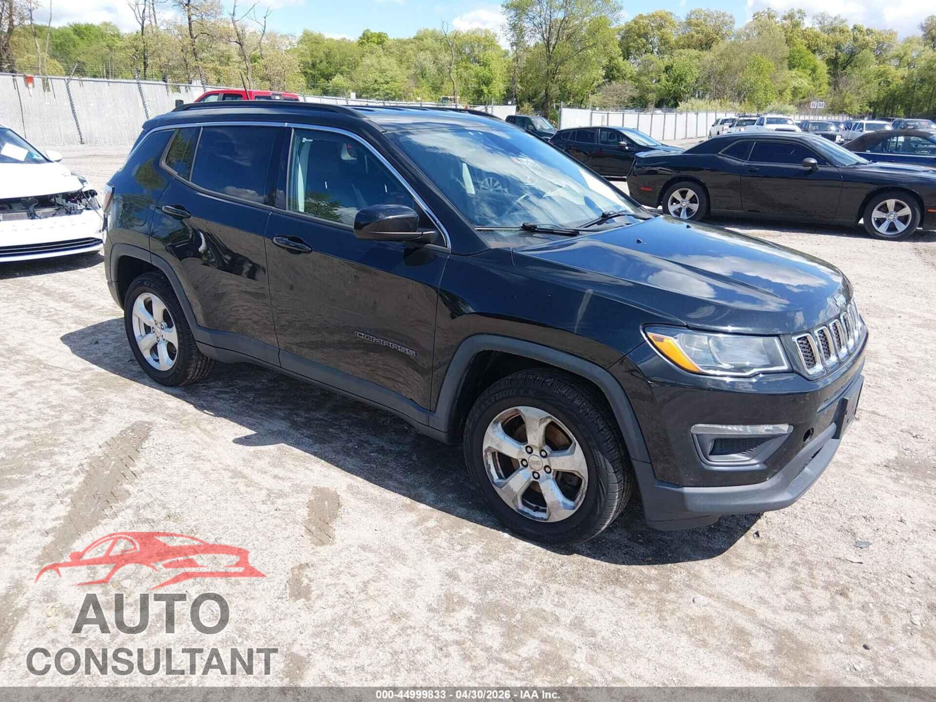 JEEP NEW COMPASS 2017 - 3C4NJDBB9HT680147