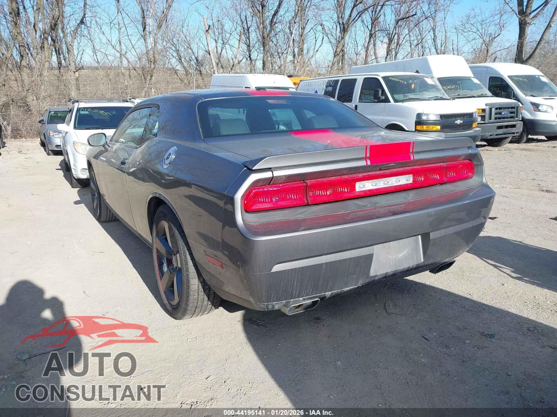 DODGE CHALLENGER 2012 - 2C3CDYAG2CH262392