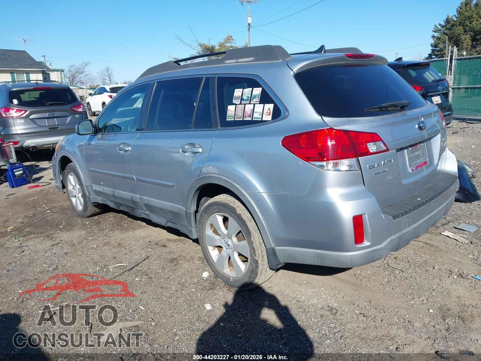 SUBARU OUTBACK 2012 - 4S4BRBLC8C3273220