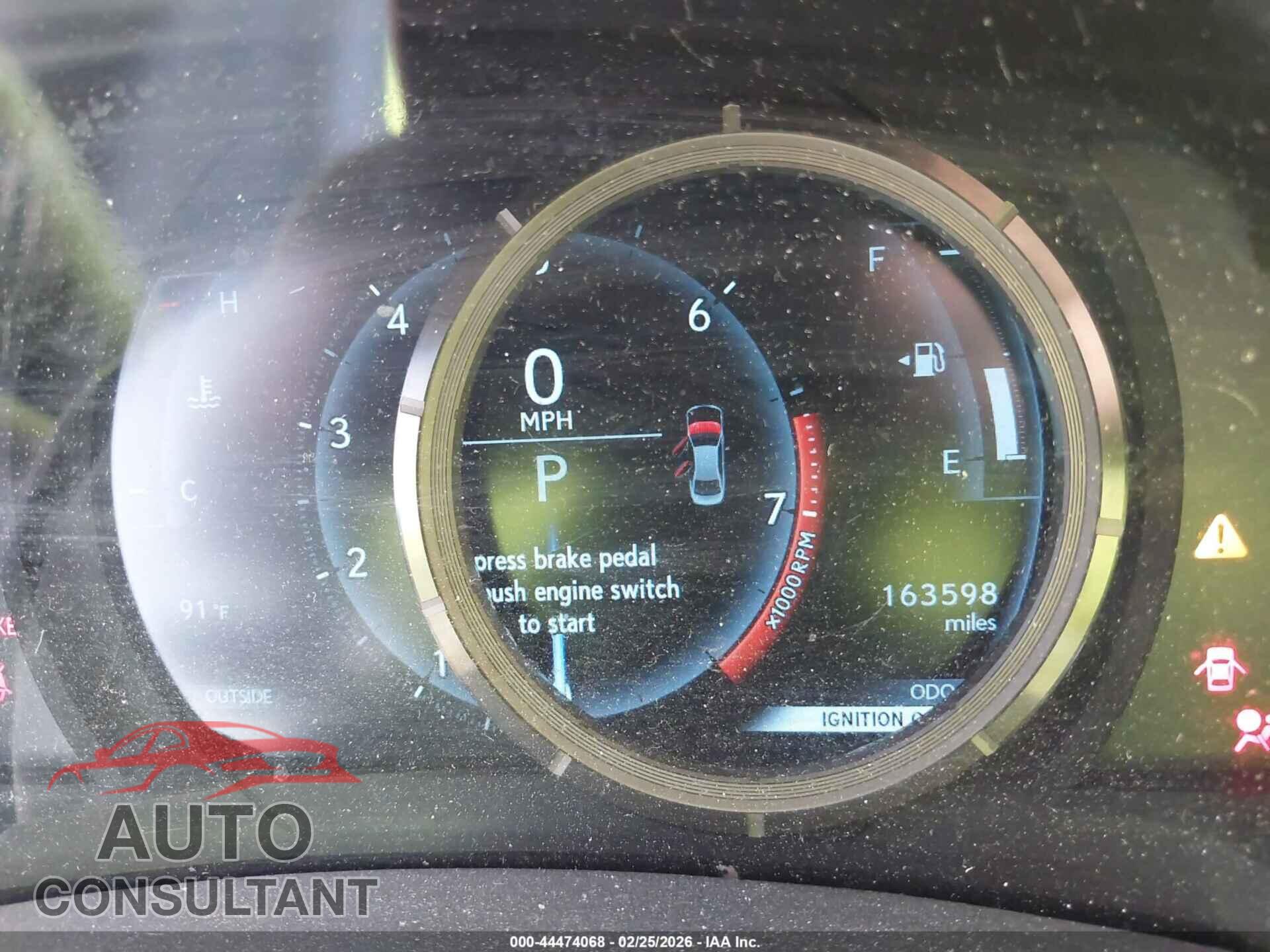 LEXUS IS 250 2014 - JTHBF1D20E5012778