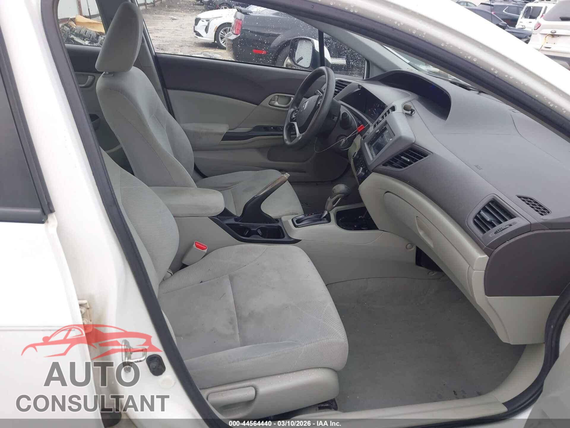 HONDA CIVIC 2012 - 19XFB2F54CE100973
