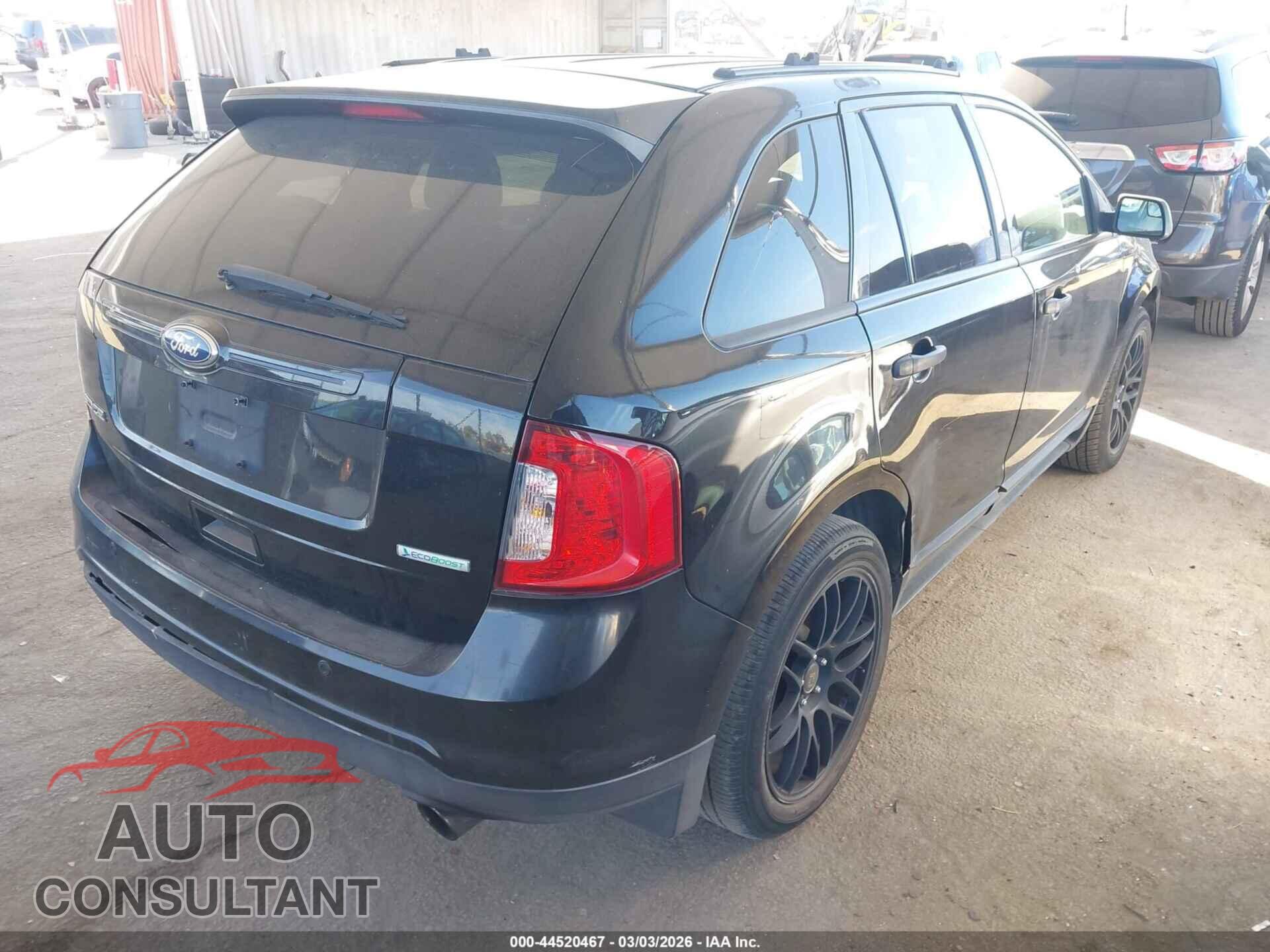 FORD EDGE 2012 - 2FMDK3G99CBA16388