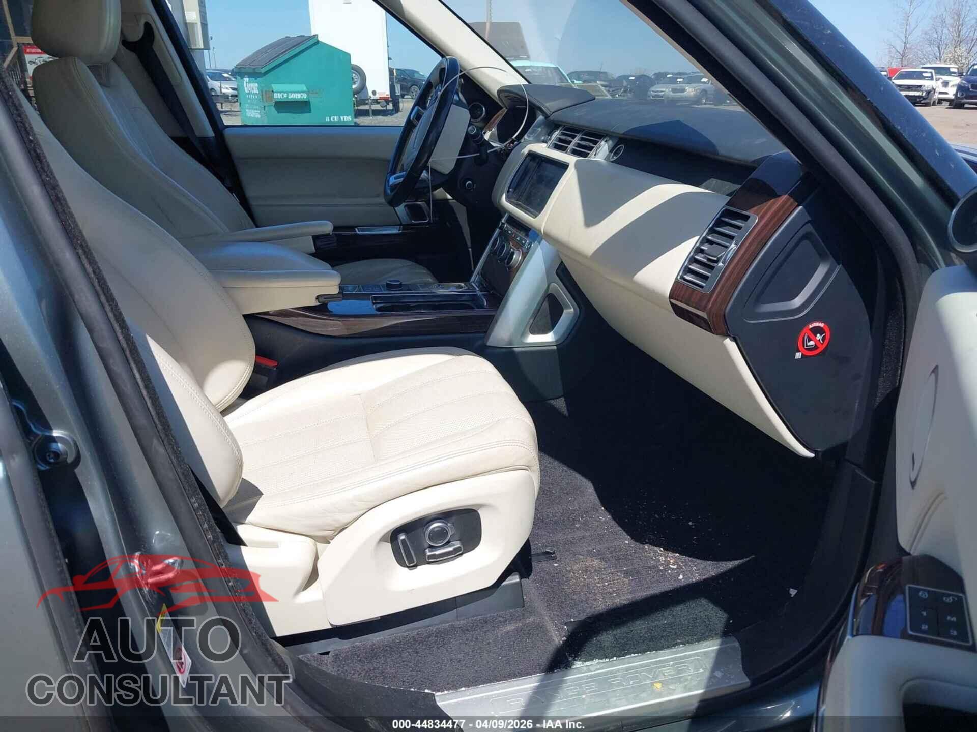 LAND ROVER RANGE ROVER 2016 - SALGS2EF3GA245986