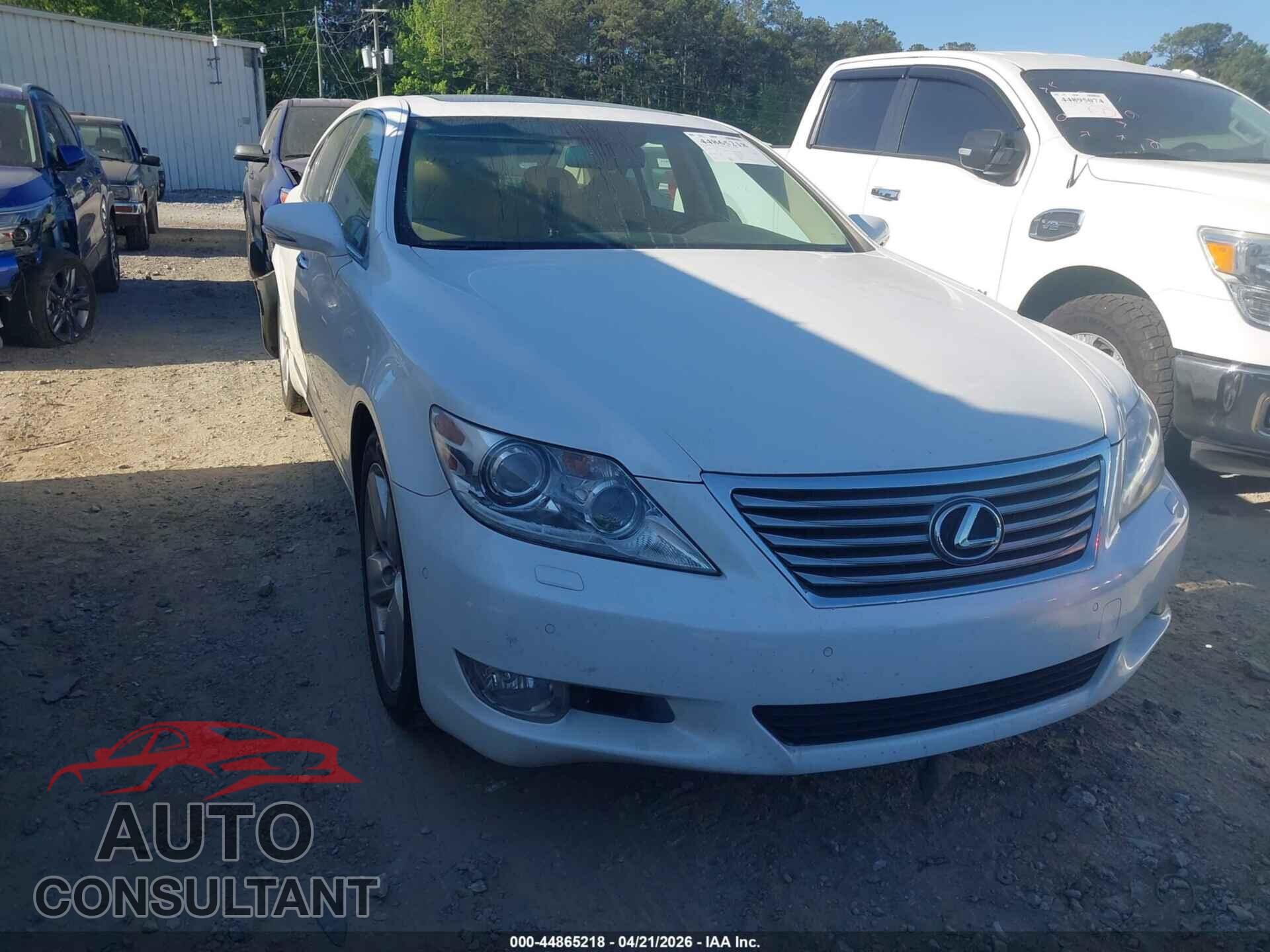 LEXUS LS 460 2012 - JTHBL5EF1C5110197
