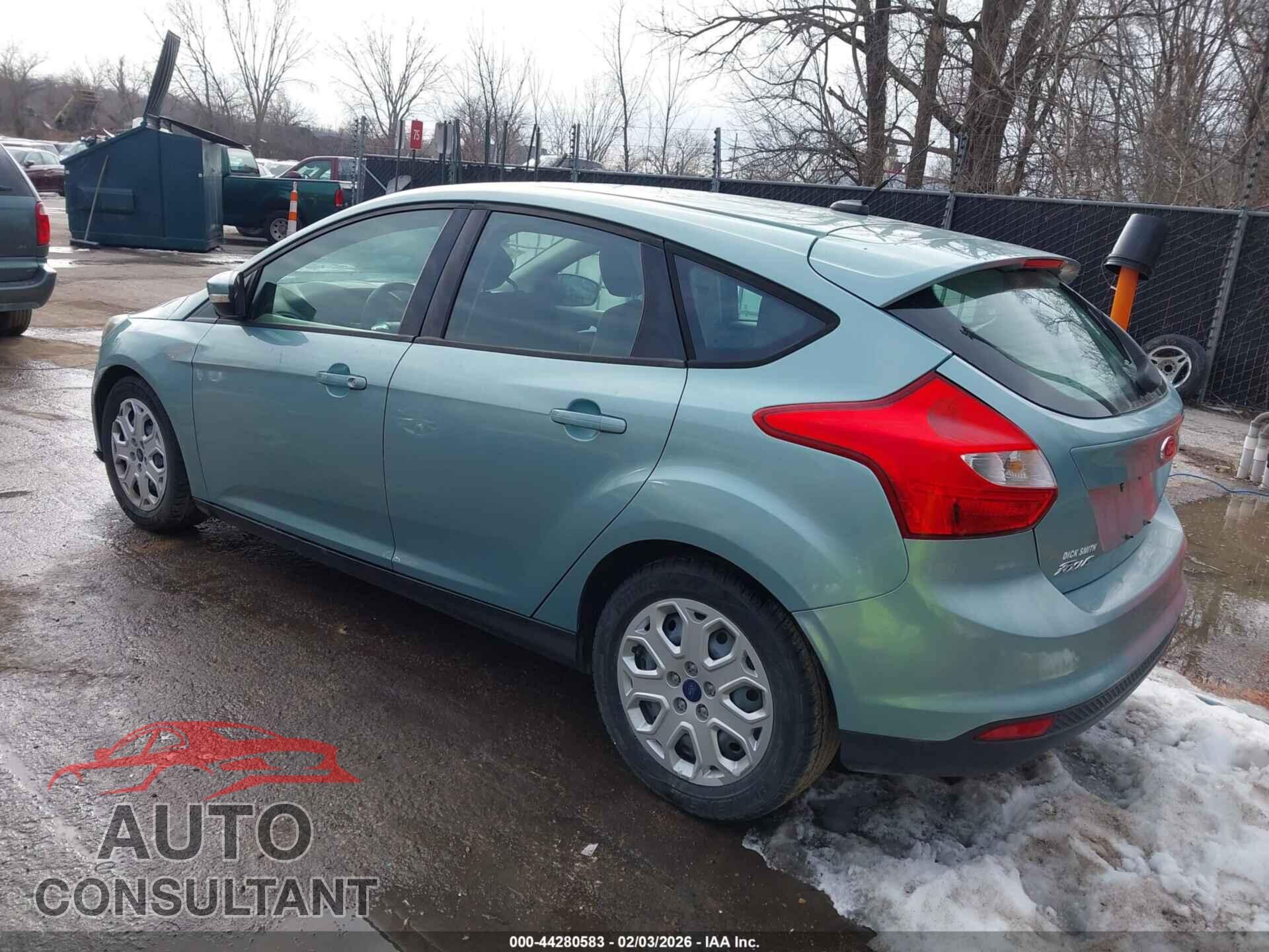 FORD FOCUS 2012 - 1FAHP3K20CL355998