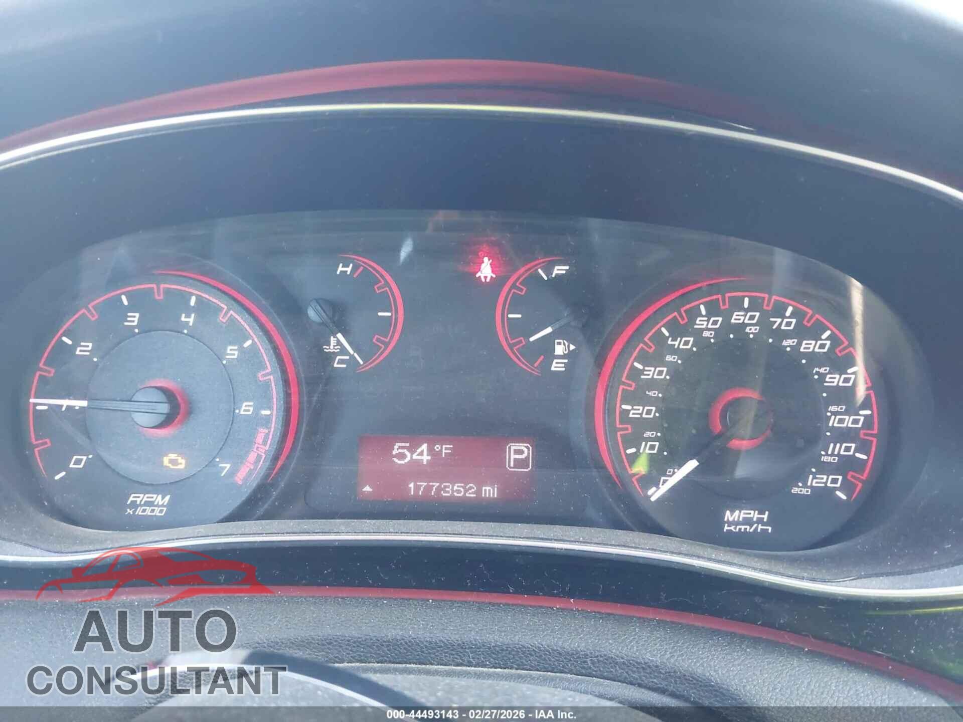 DODGE DART 2015 - 1C3CDFBB5FD302103