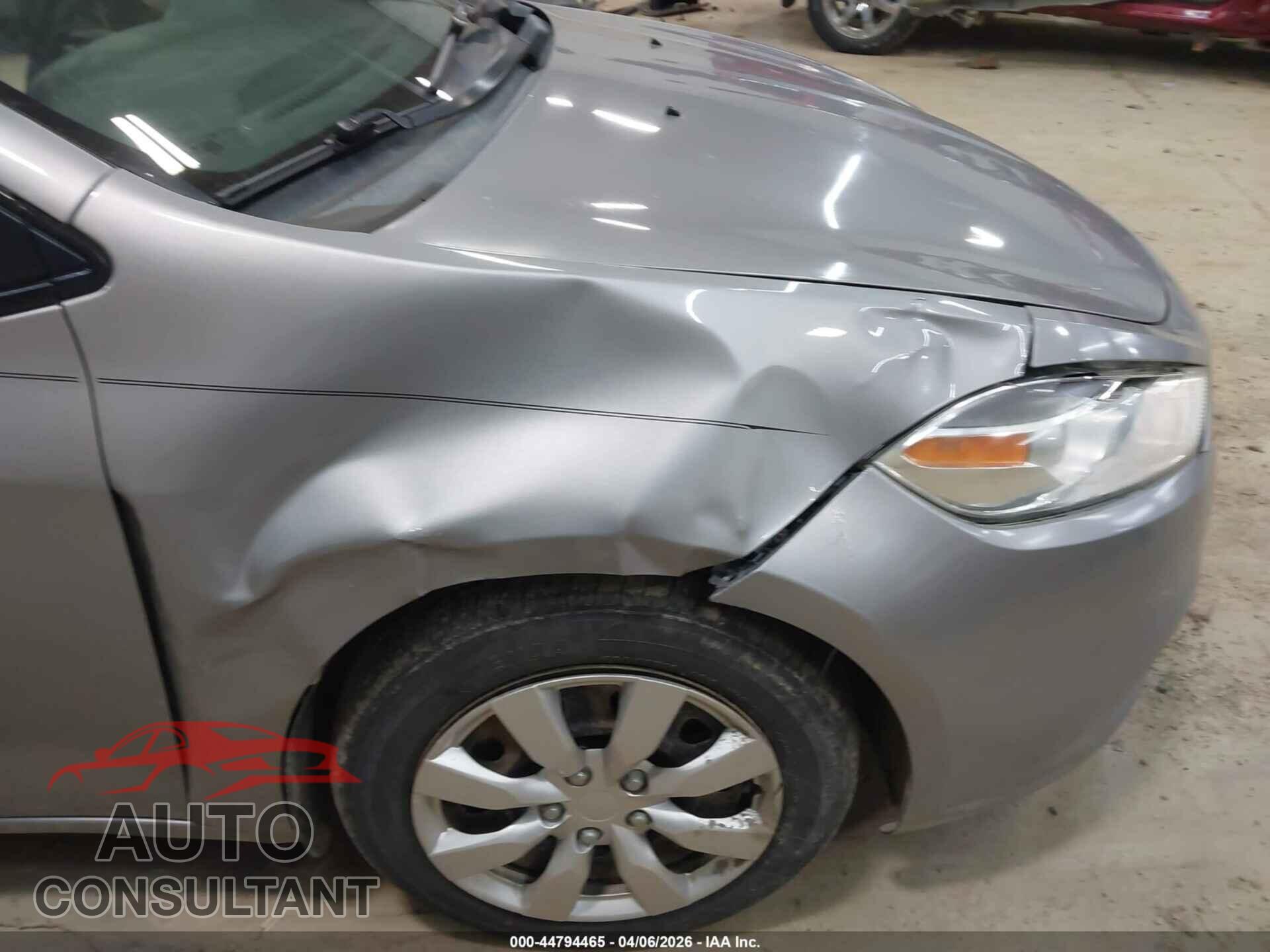 DODGE DART 2015 - 1C3CDFAAXFD181741