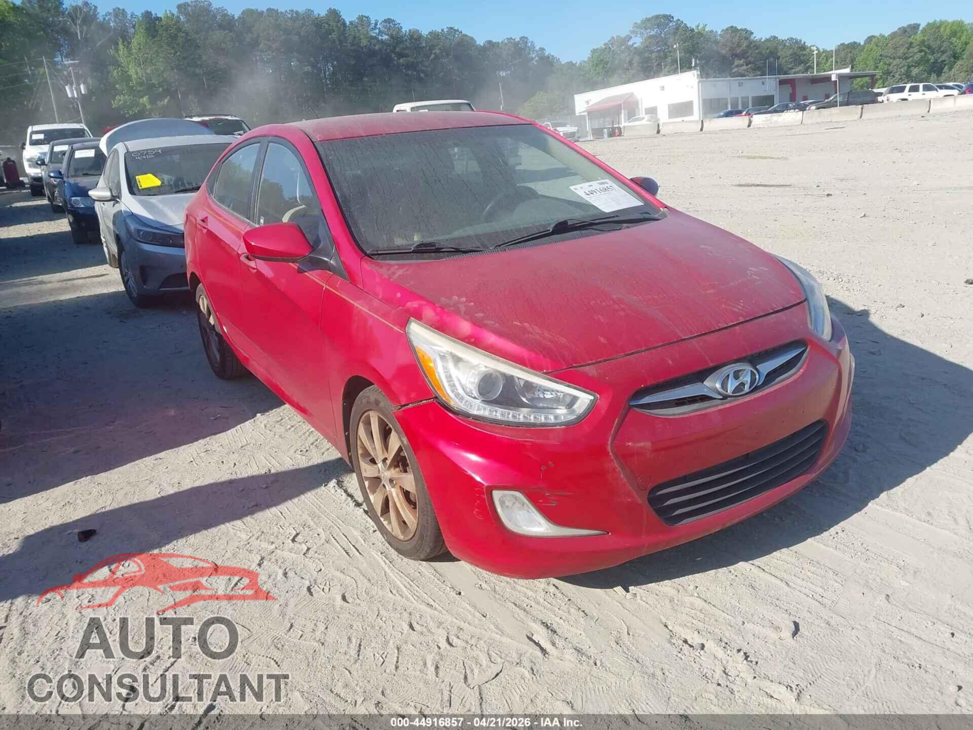 HYUNDAI ACCENT 2014 - KMHCU4AEXEU618554