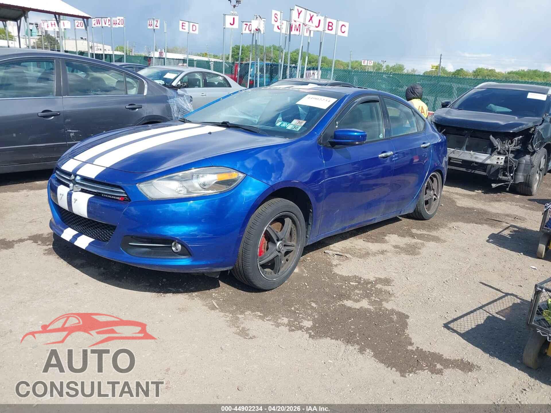 DODGE DART 2013 - 1C3CDFCH6DD293217