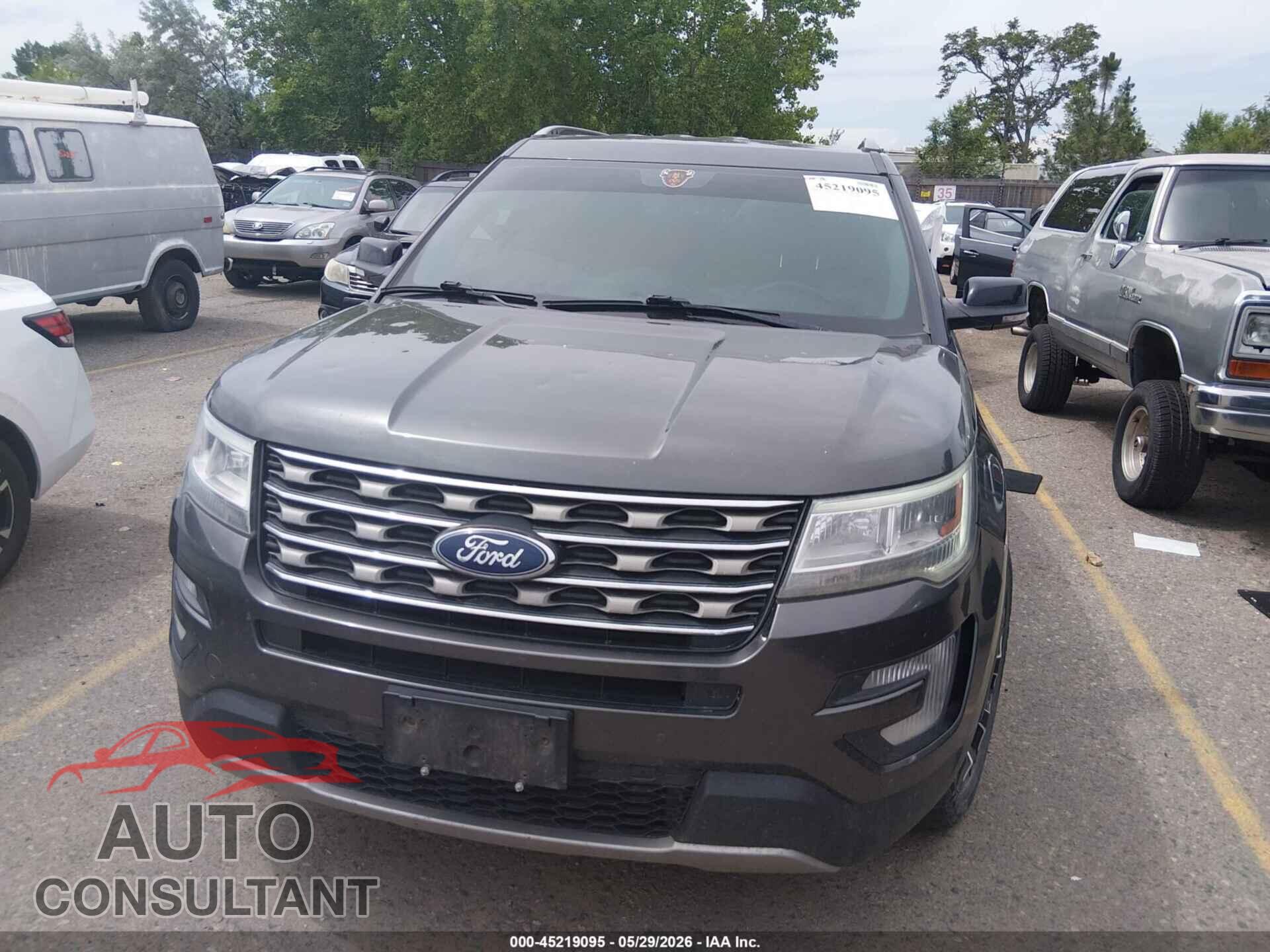 FORD EXPLORER 2017 - 1FM5K8D84HGD41009