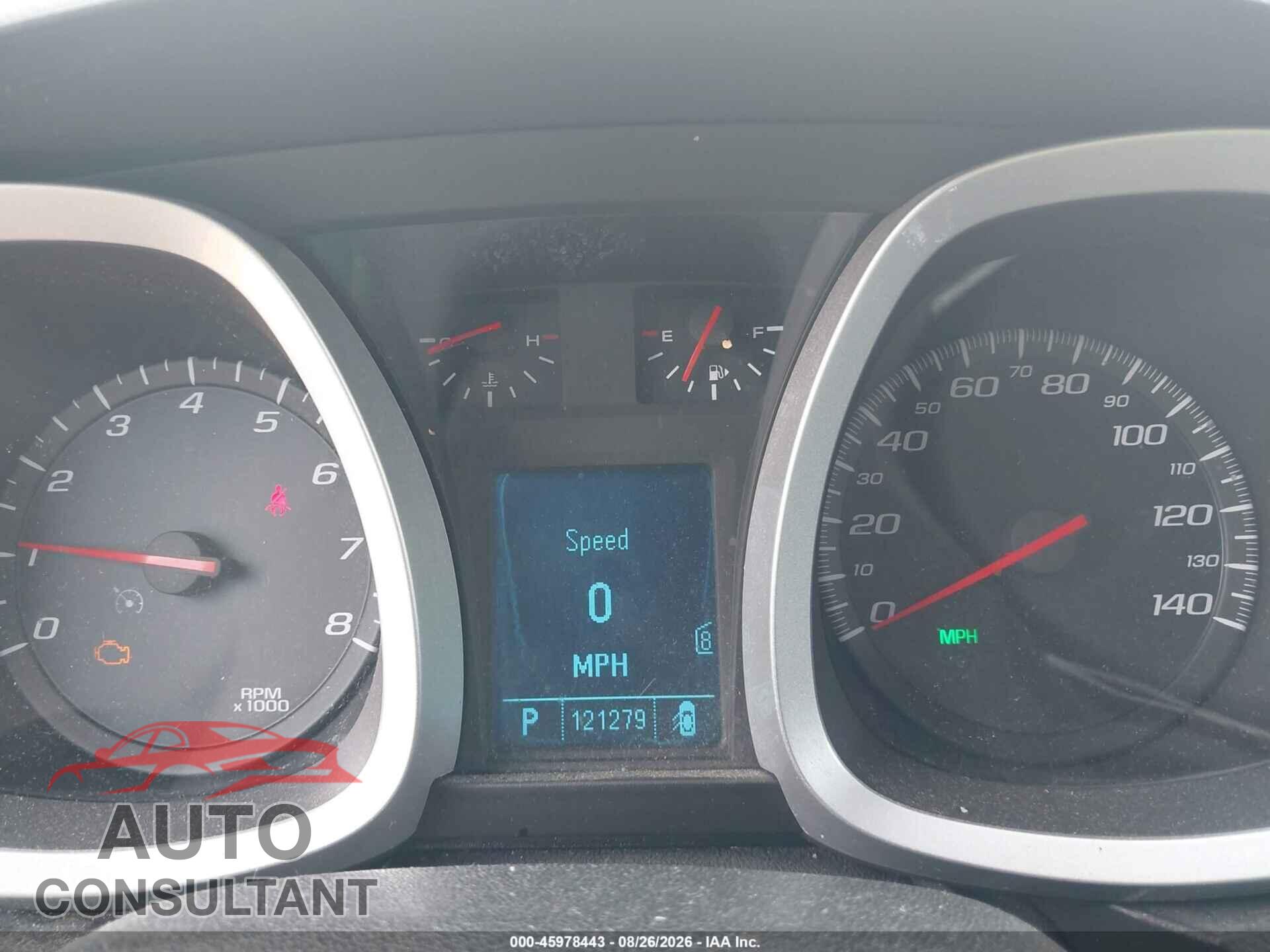 CHEVROLET EQUINOX 2011 - 2GNALFEC3B1183958