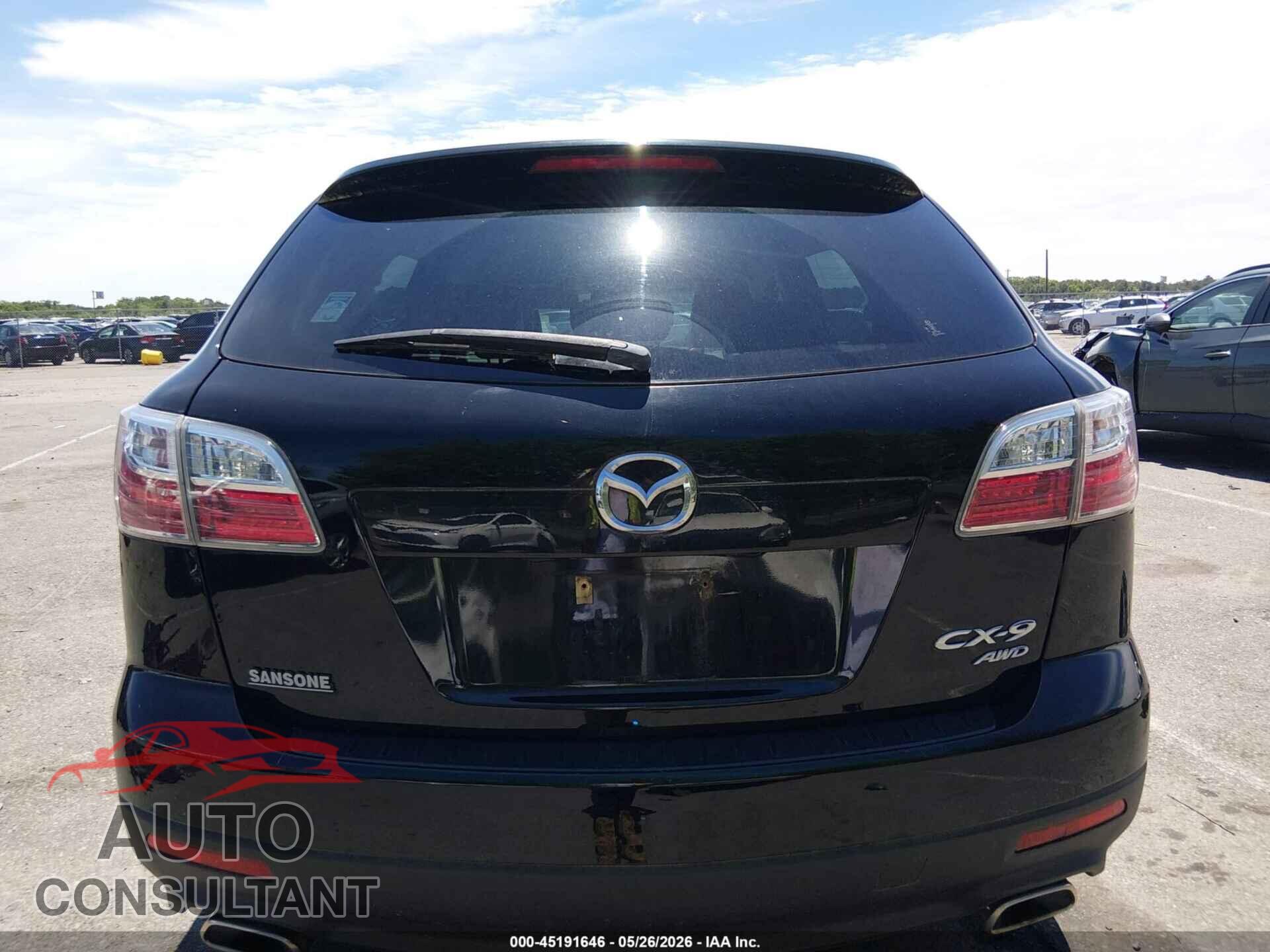 MAZDA CX-9 2011 - JM3TB3CV1B0302455