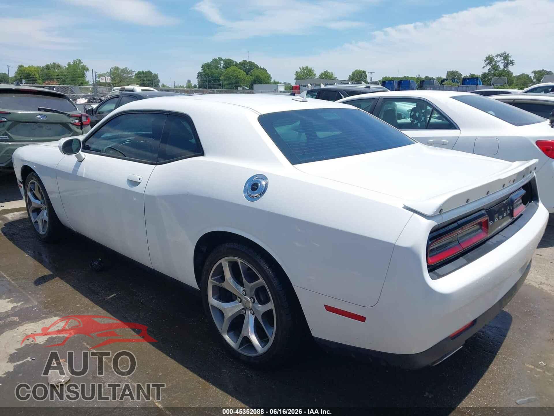 DODGE CHALLENGER 2016 - 2C3CDZAG1GH201773