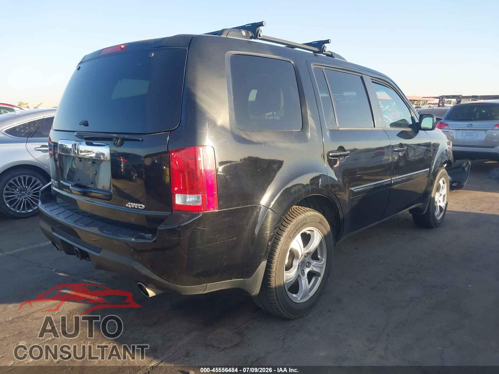 HONDA PILOT 2012 - 5FNYF4H5XCB021162