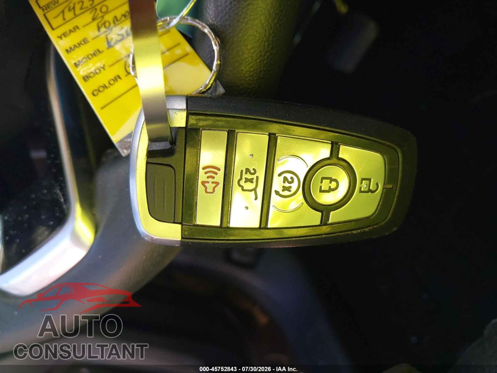FORD ESCAPE 2020 - 1FMCU9H68LUA70479