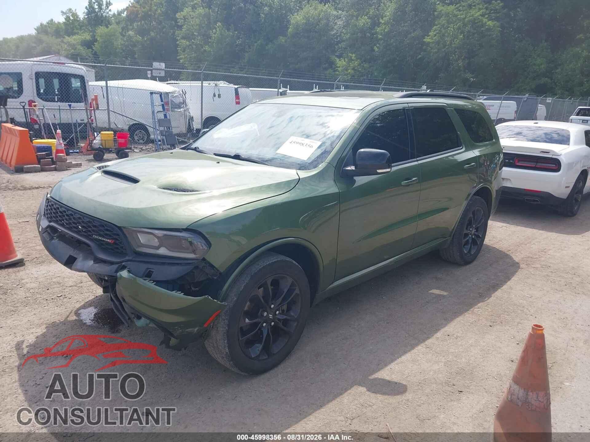 DODGE DURANGO 2021 - 1C4RDJDG4MC627362