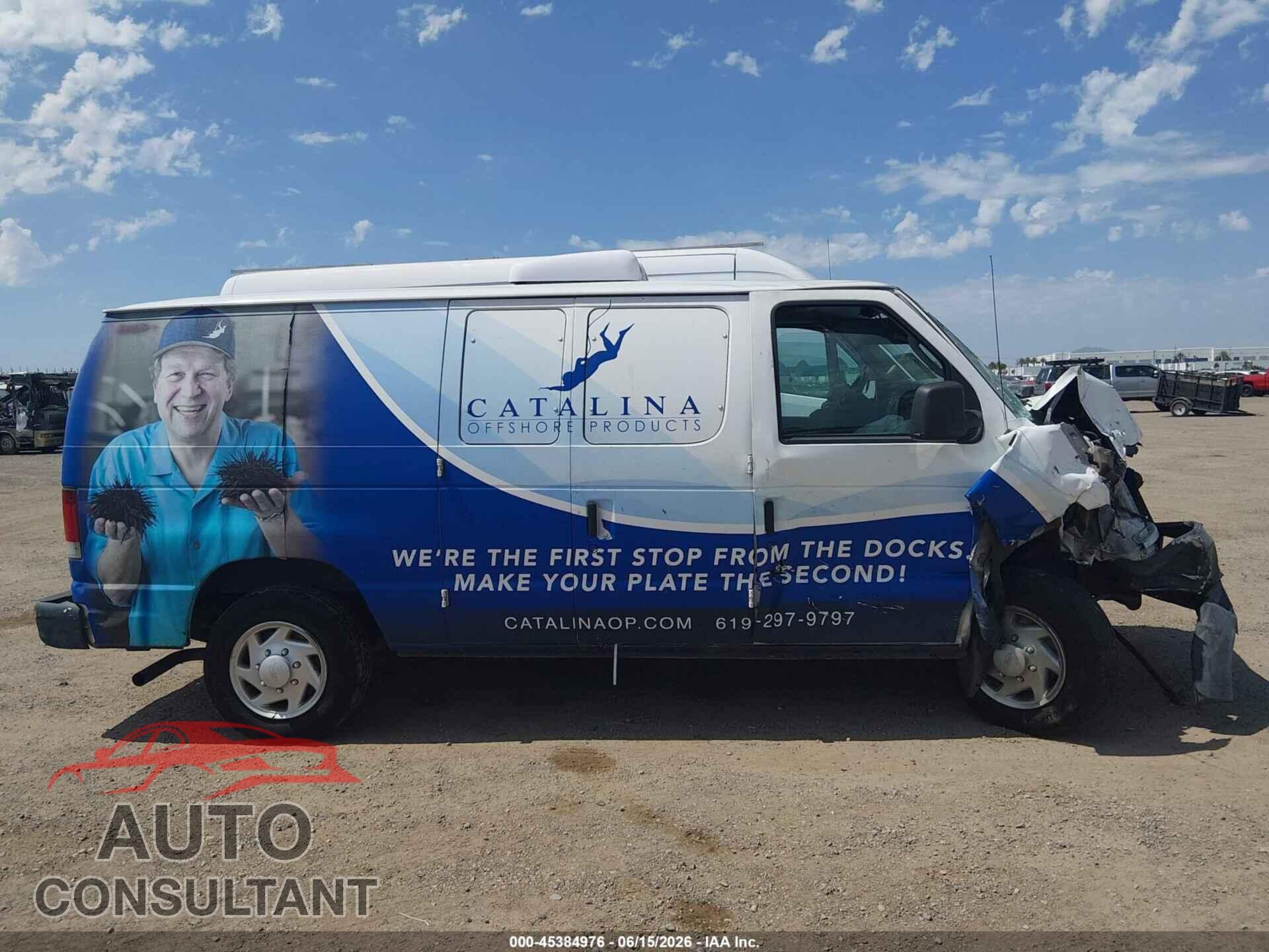 FORD E-150 2012 - 1FTNE1EW1CDA53085