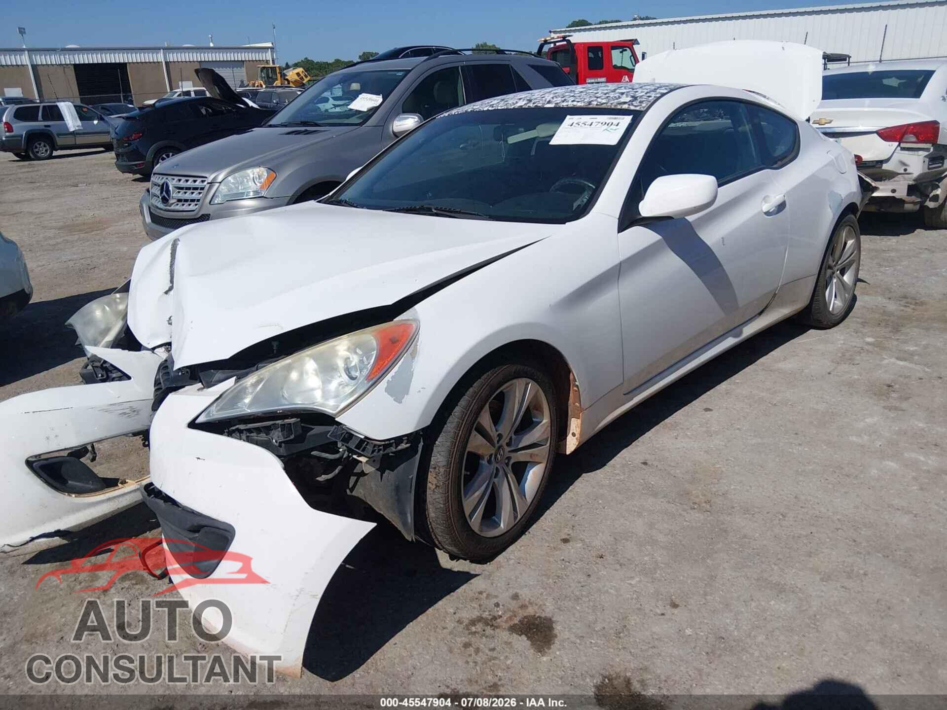 HYUNDAI GENESIS 2012 - KMHHT6KD9CU078525