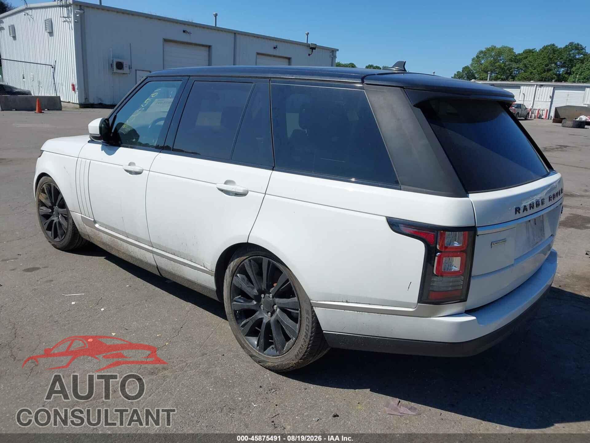 LAND ROVER RANGE ROVER 2016 - SALGS2EF2GA298100