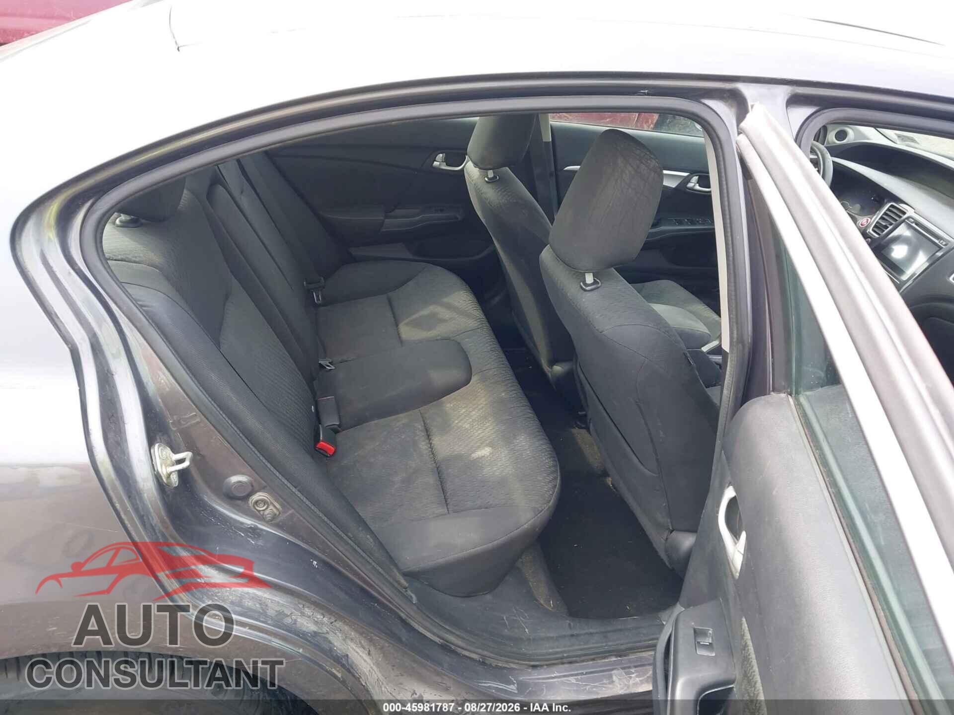 HONDA CIVIC 2014 - 19XFB2F82EE274523