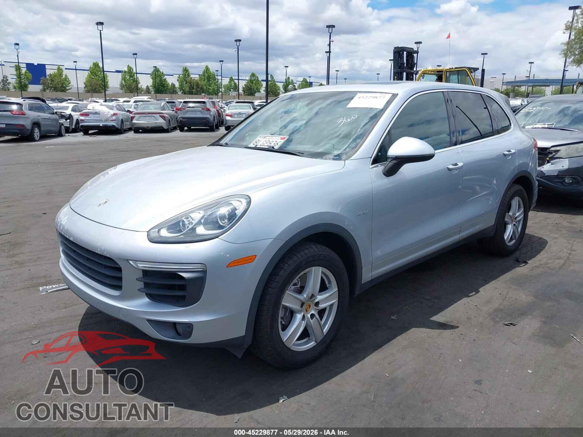 PORSCHE CAYENNE 2016 - WP1AF2A20GLA40309