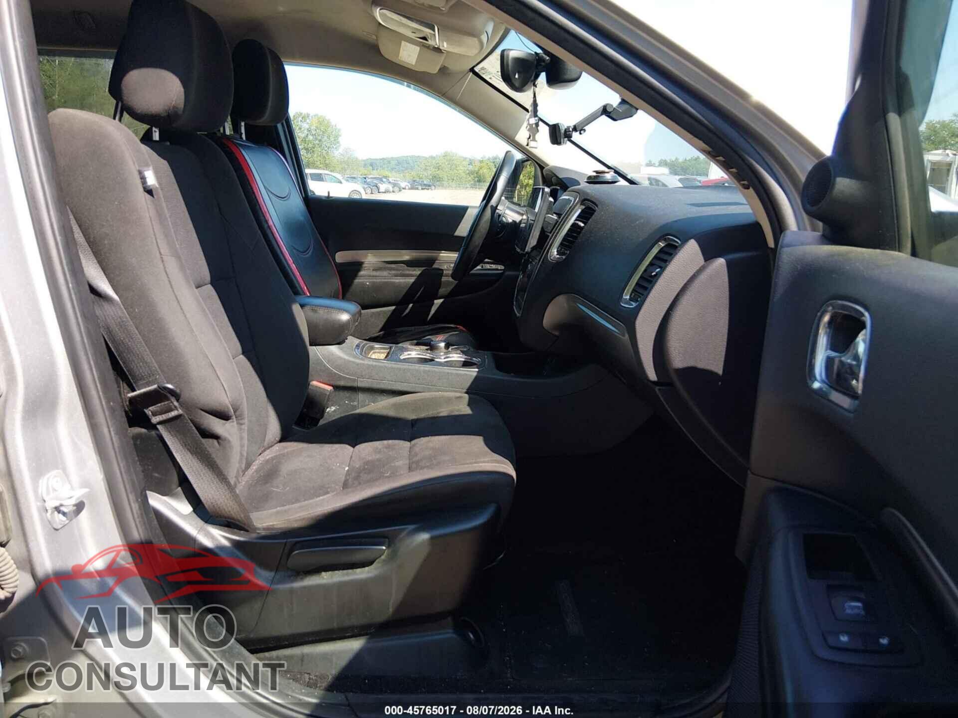 DODGE DURANGO 2017 - 1C4RDJAG5HC821103