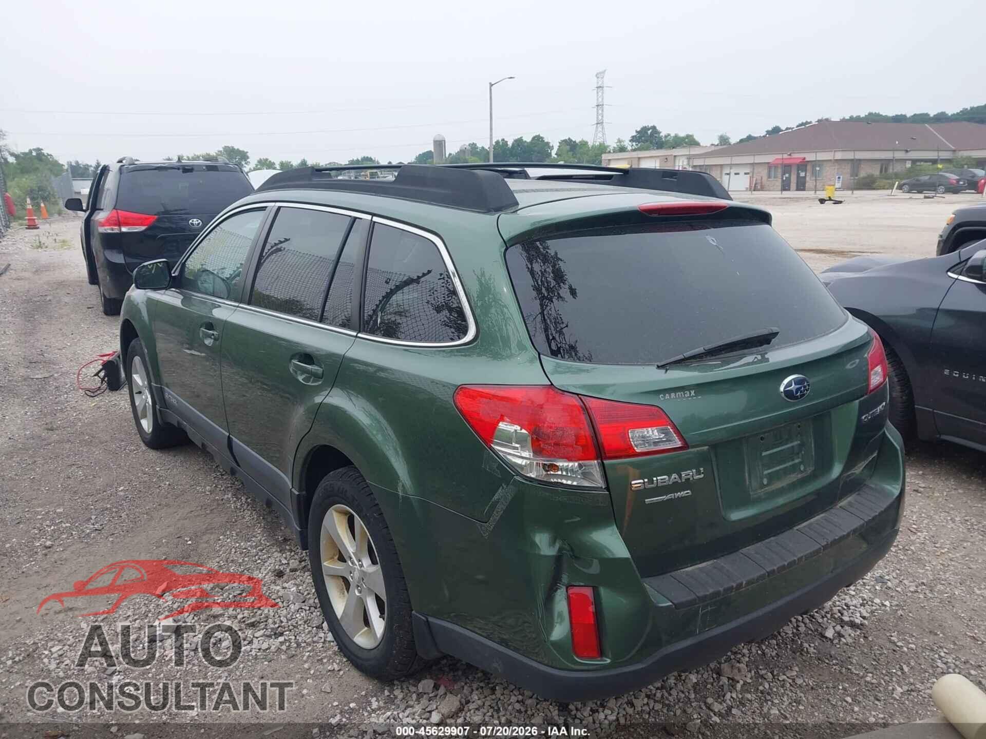 SUBARU OUTBACK 2013 - 4S4BRCCC4D3288532