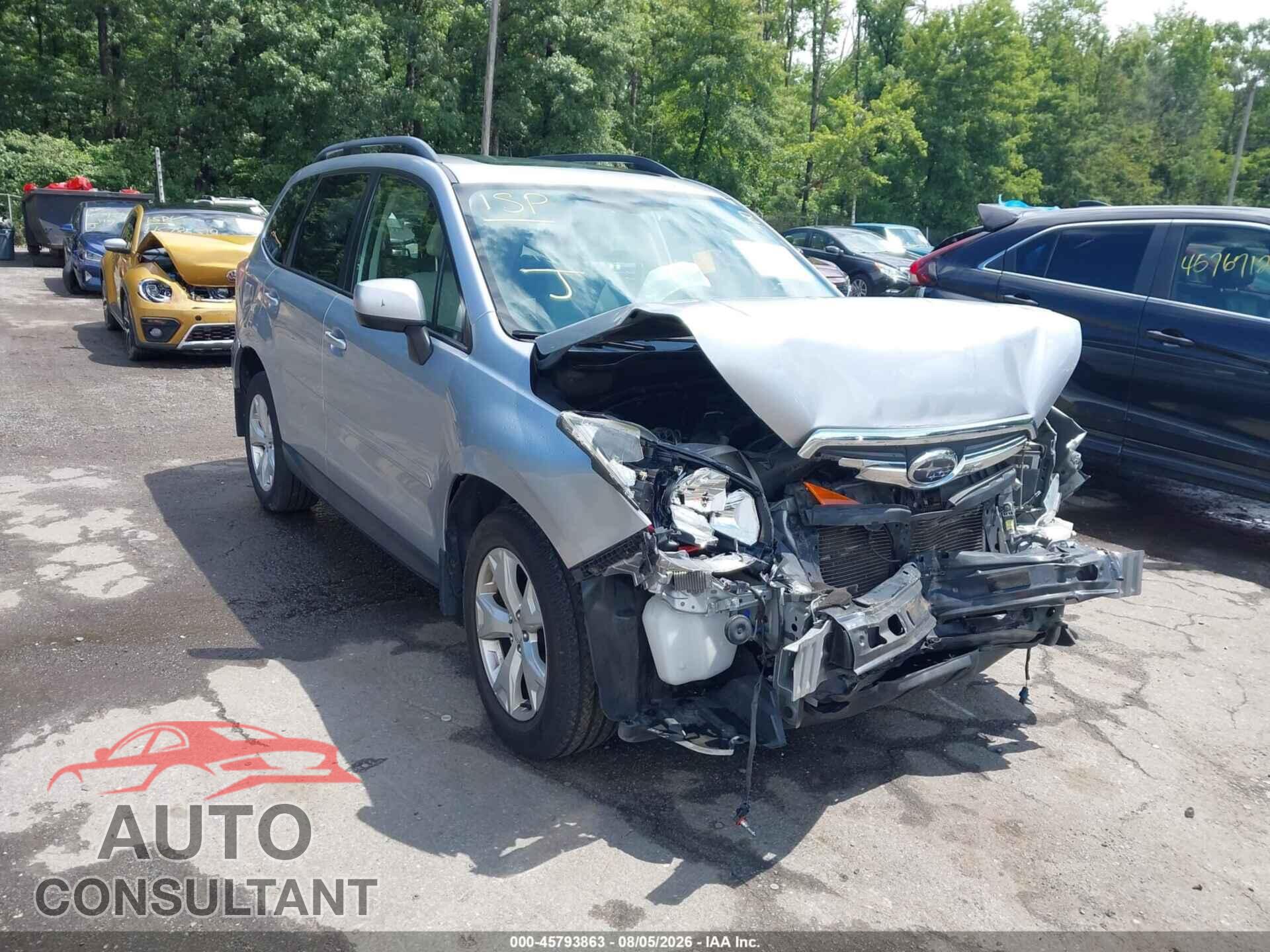 SUBARU FORESTER 2014 - JF2SJAEC0EH492814
