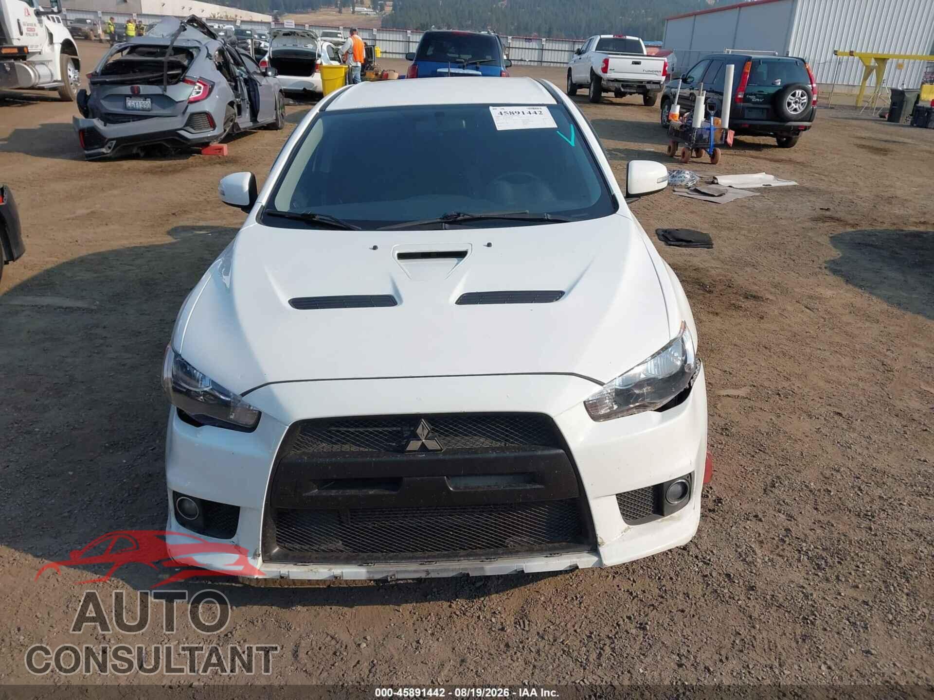 MITSUBISHI LANCER EVOLUTION 2015 - JA32W8FV2FU603959