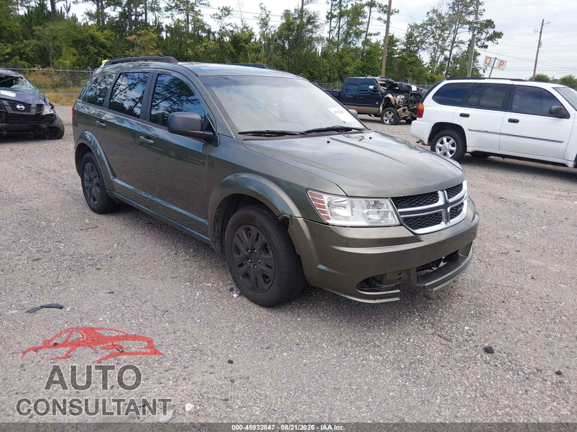 DODGE JOURNEY 2016 - 3C4PDCAB8GT194729