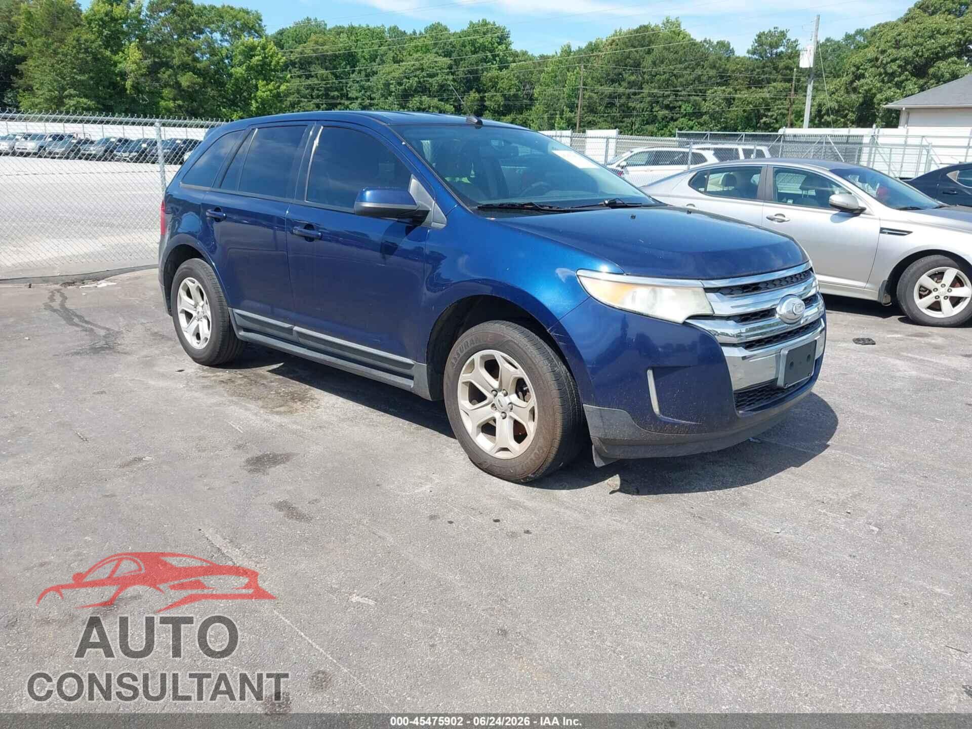 FORD EDGE 2012 - 2FMDK3J95CBA48487